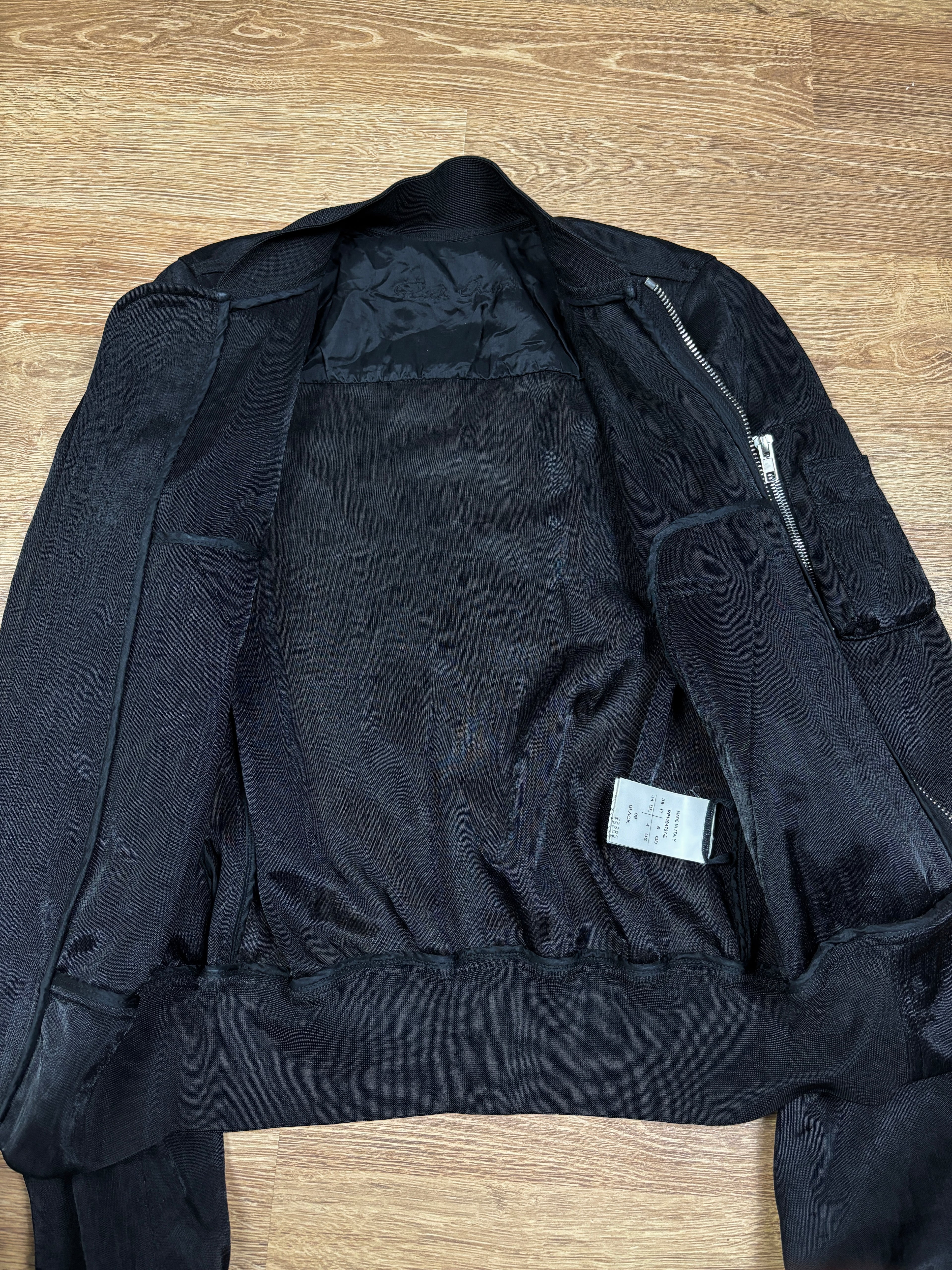 Rick Owens FW2009 Mesh Bomber Jacket