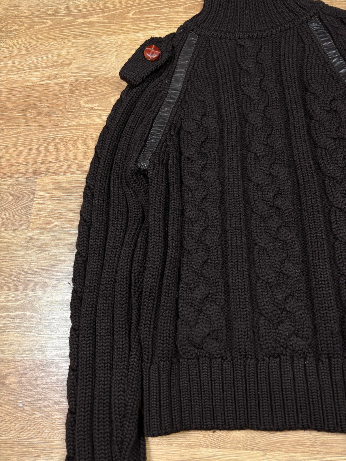 Dsquared2 AW2004 Runway Wool Turtleneck Sweater