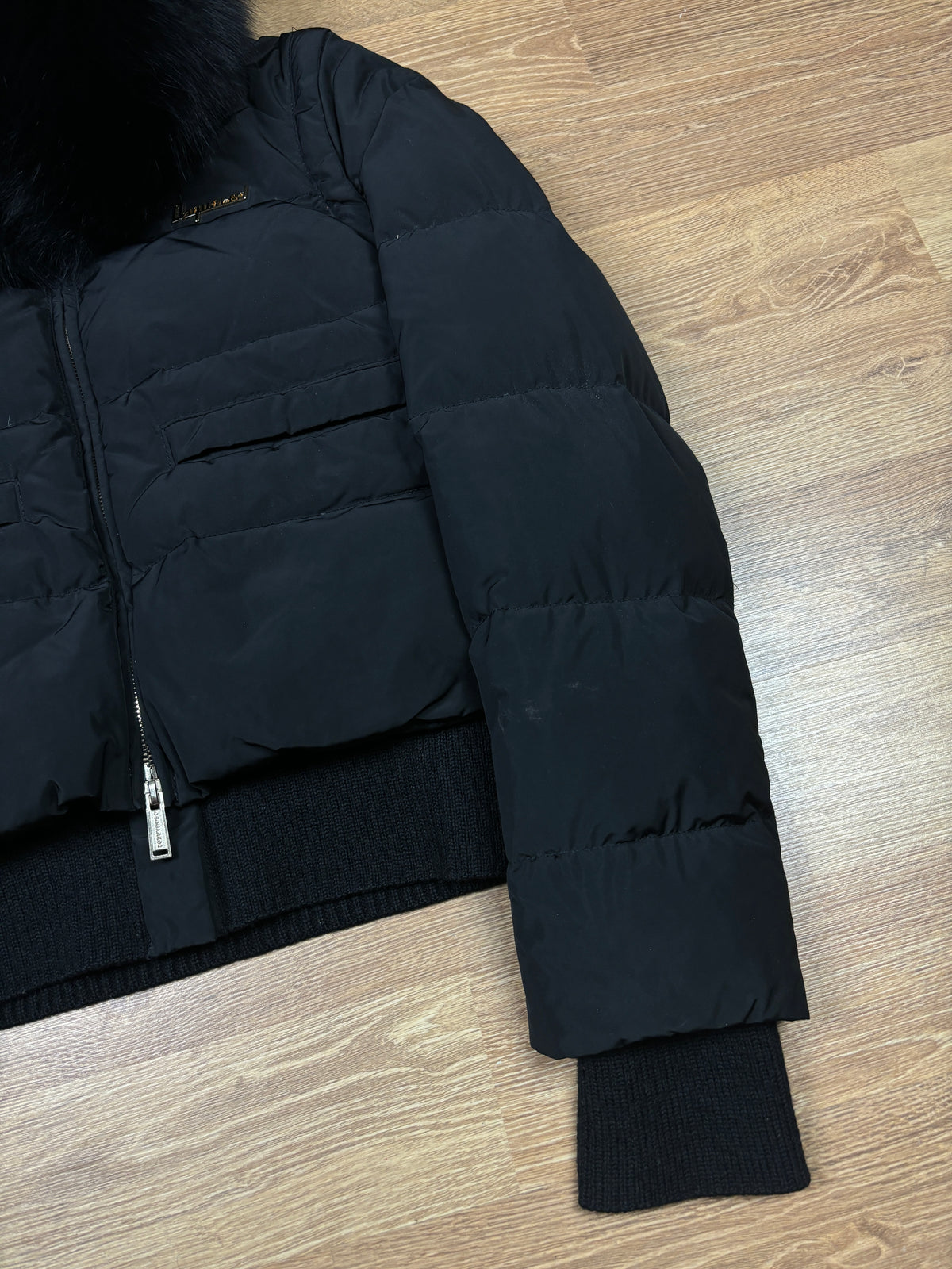 Dsquared2 Fox Fur Collar Down Jacket
