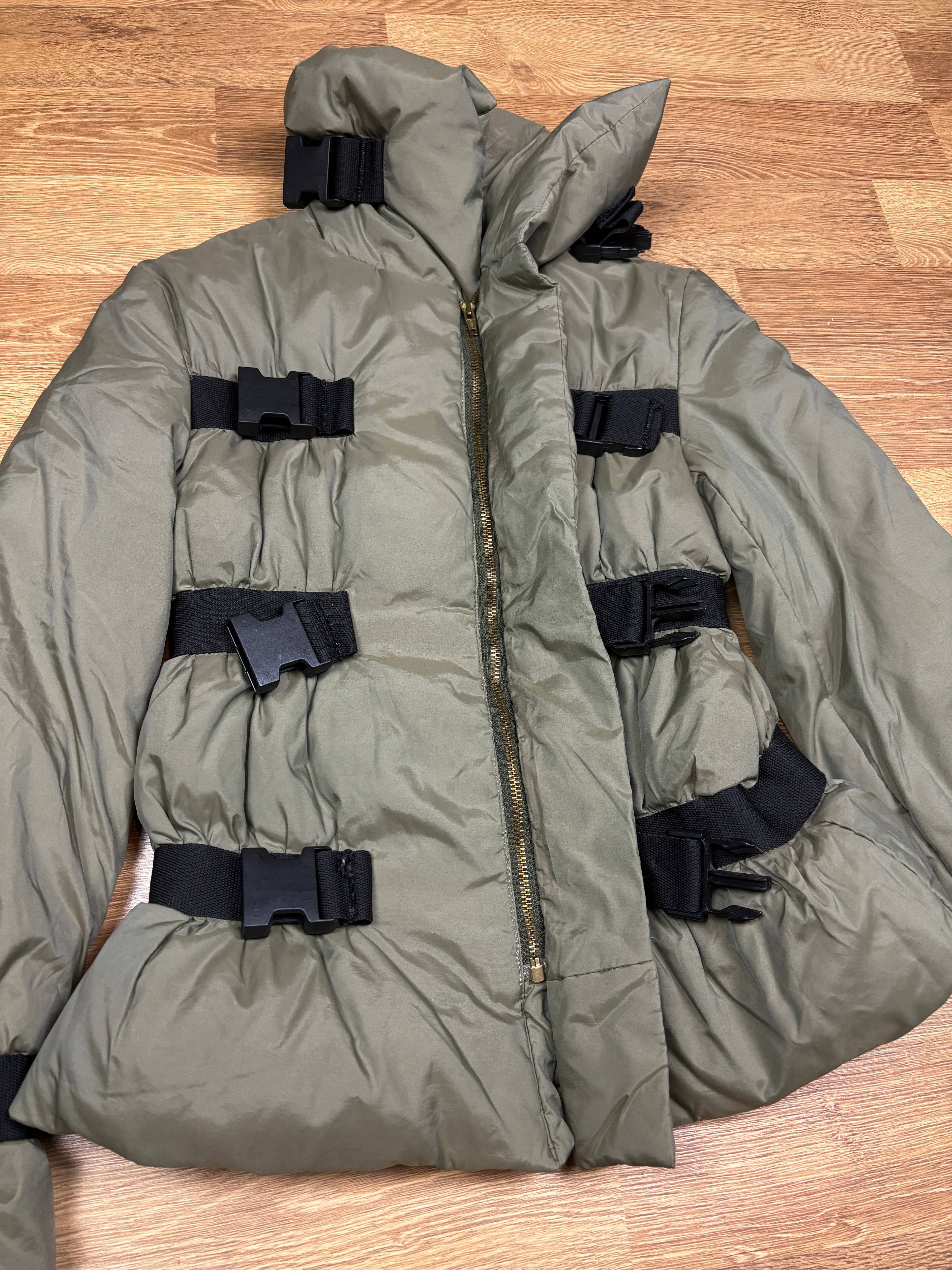 FW2003 Jean Paul Gaultier Bondage Puffer Jacket