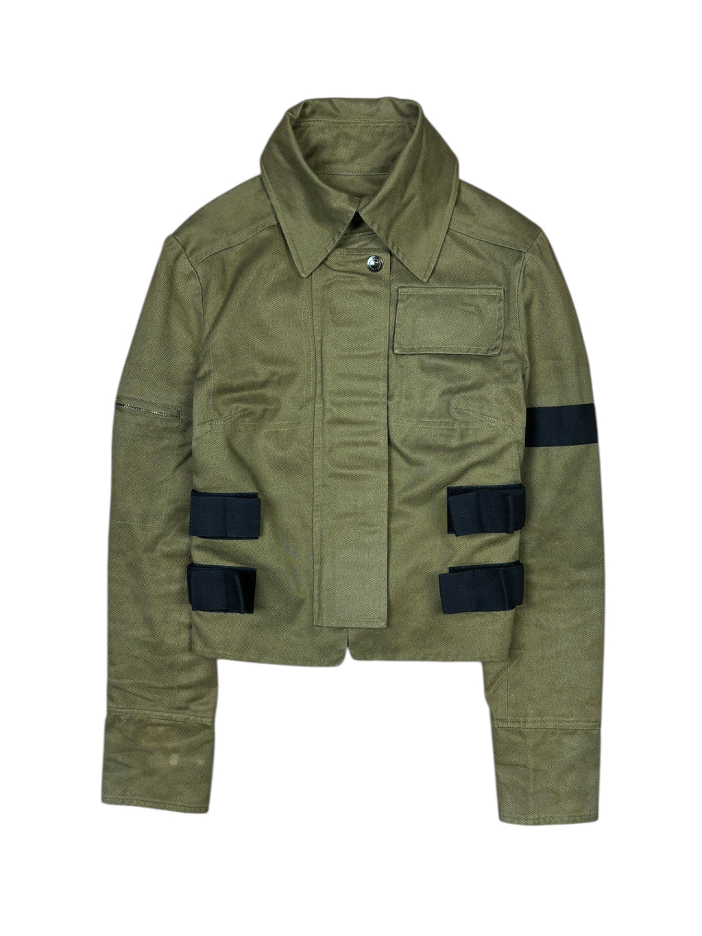 2000s Dolce & Gabbana Cropped Bondage Jacket