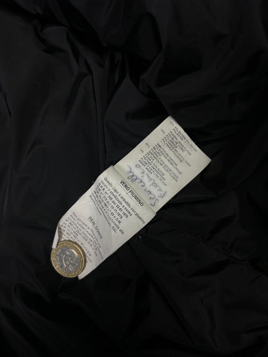 Chaqueta bomber Dsquared2 de plumón utilitaria multirremallera
