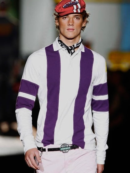 Dsquared2 SS2008 Runway Long Sleeve Polo