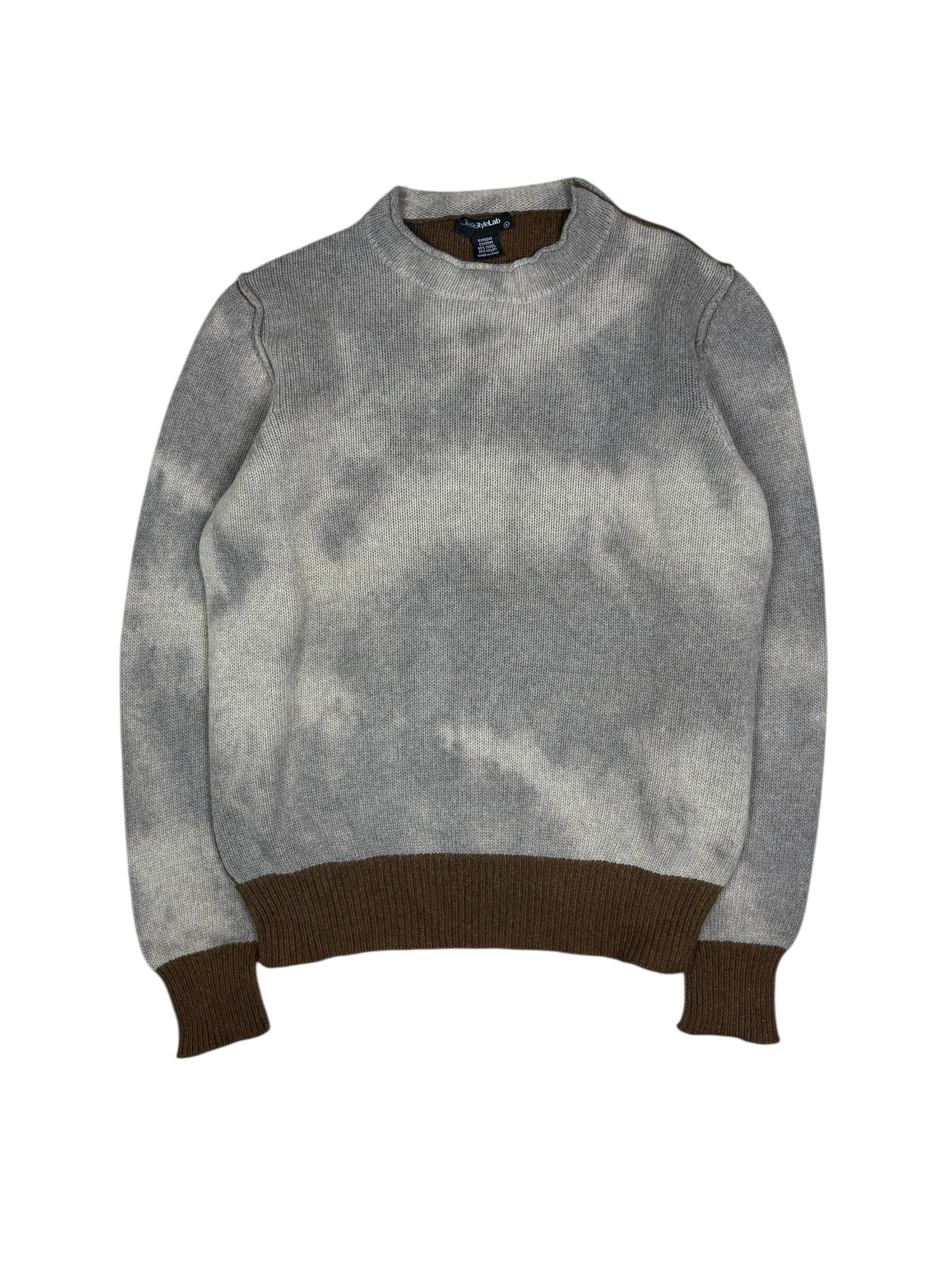 Diesel StyleLab Brown Wool Knit