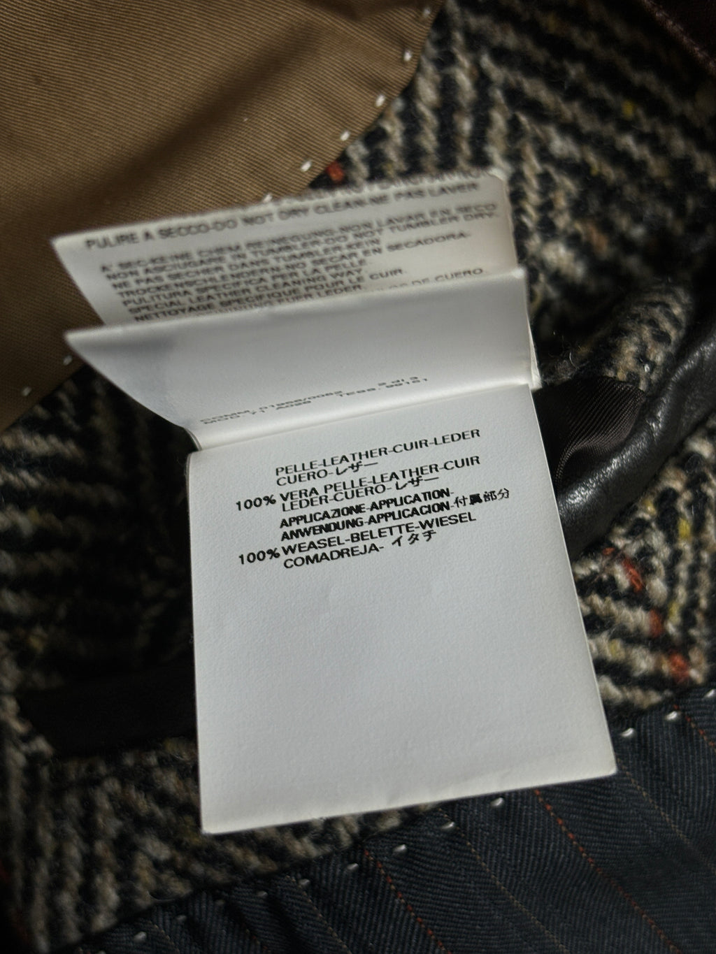 Dsquared2 AW2005 Runway Fur Collar Wool Coat