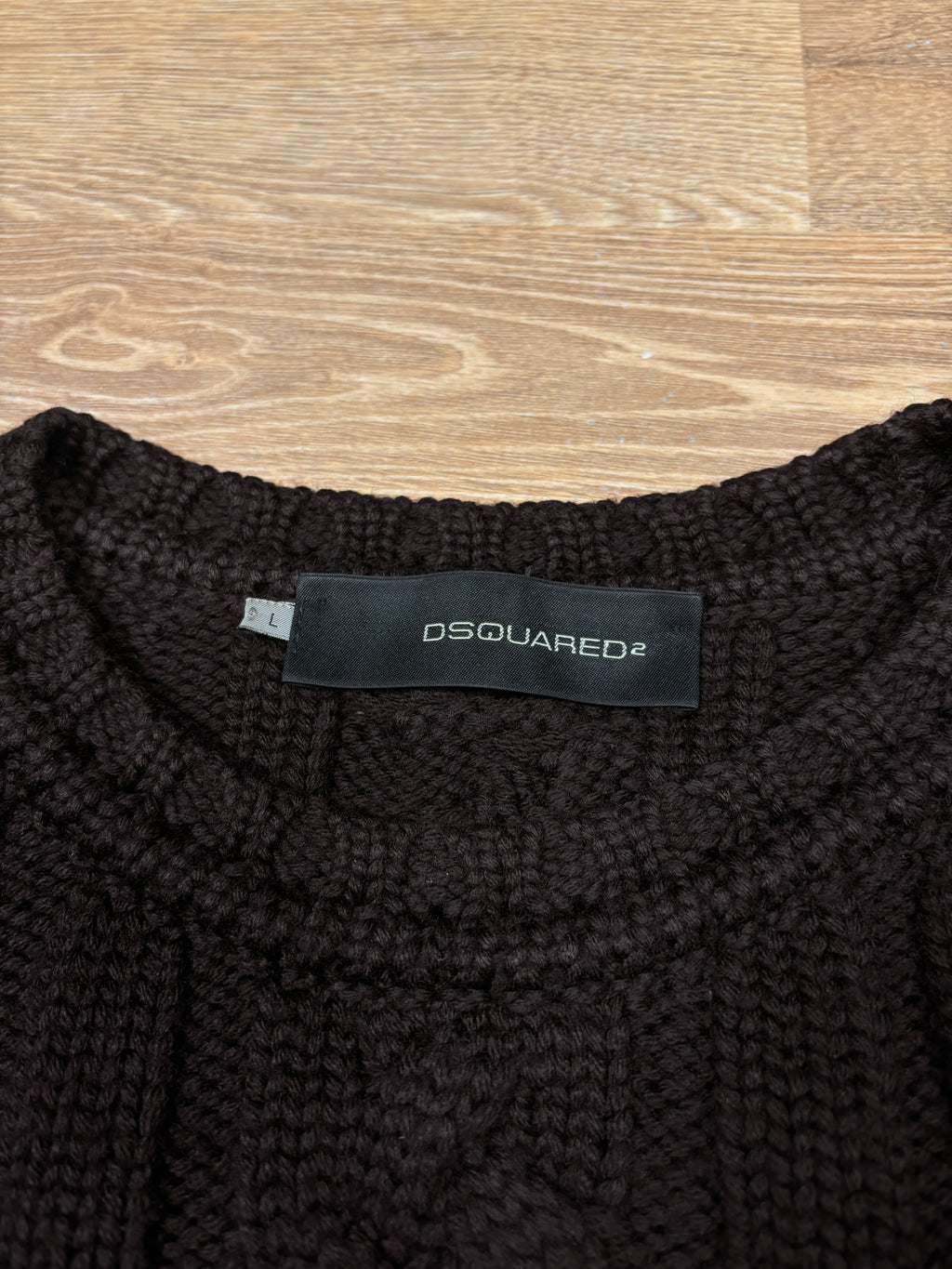 AW2004 Dsquared2 Runway Wool Knit Sweater