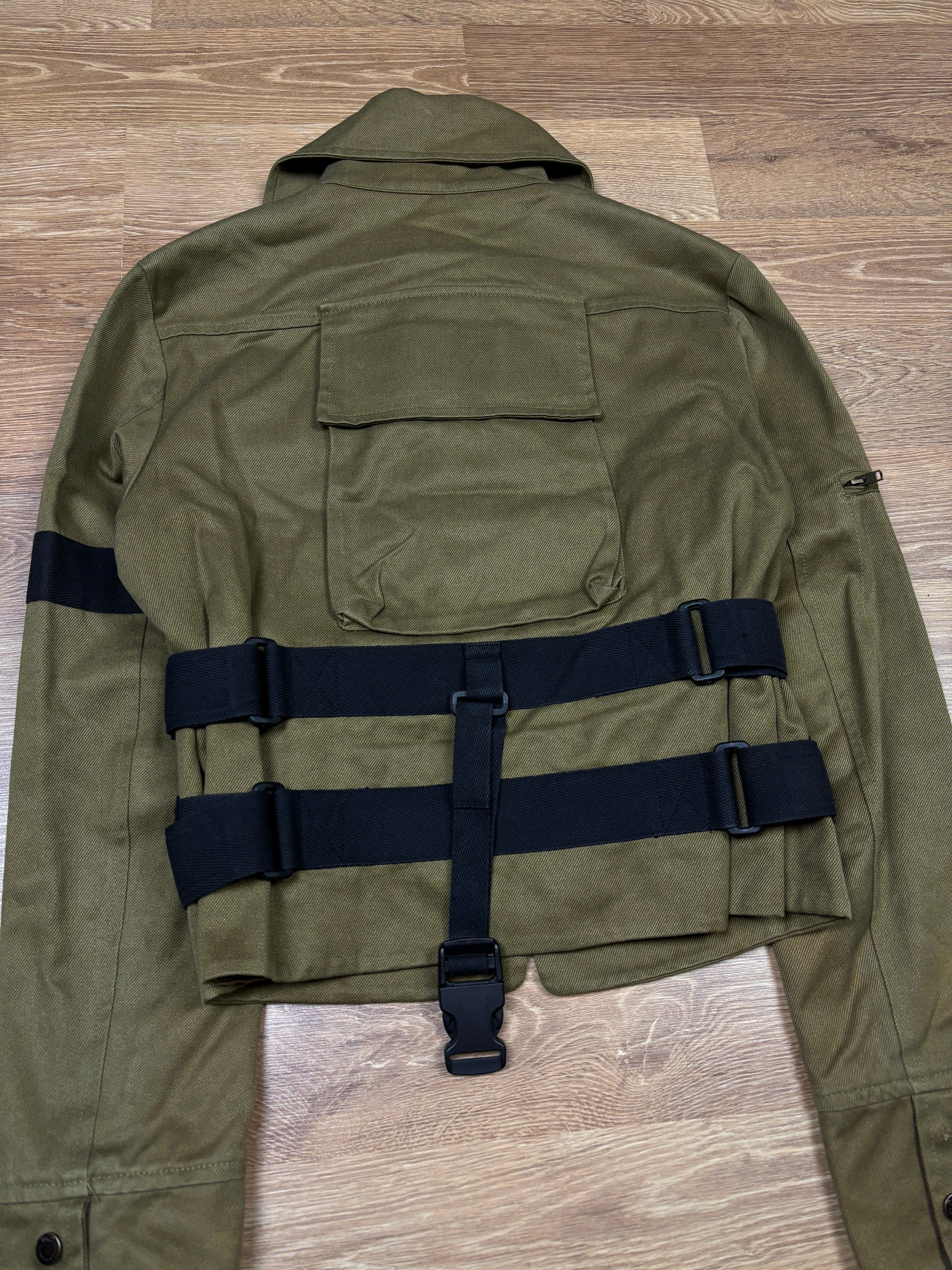 2000s Dolce & Gabbana Cropped Bondage Jacket