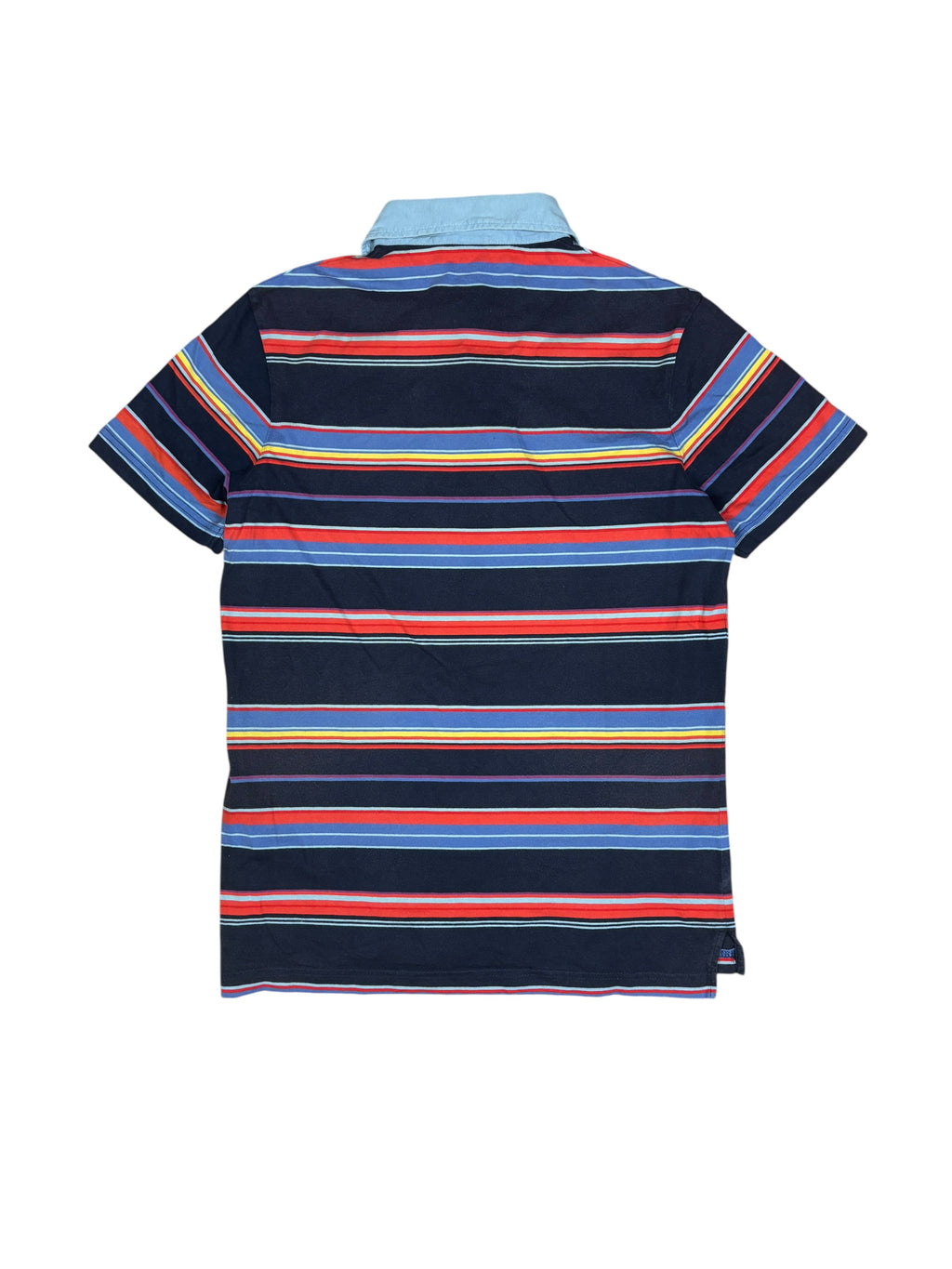 2000s Dolce & Gabbana Multicolor Striped Polo Shirt