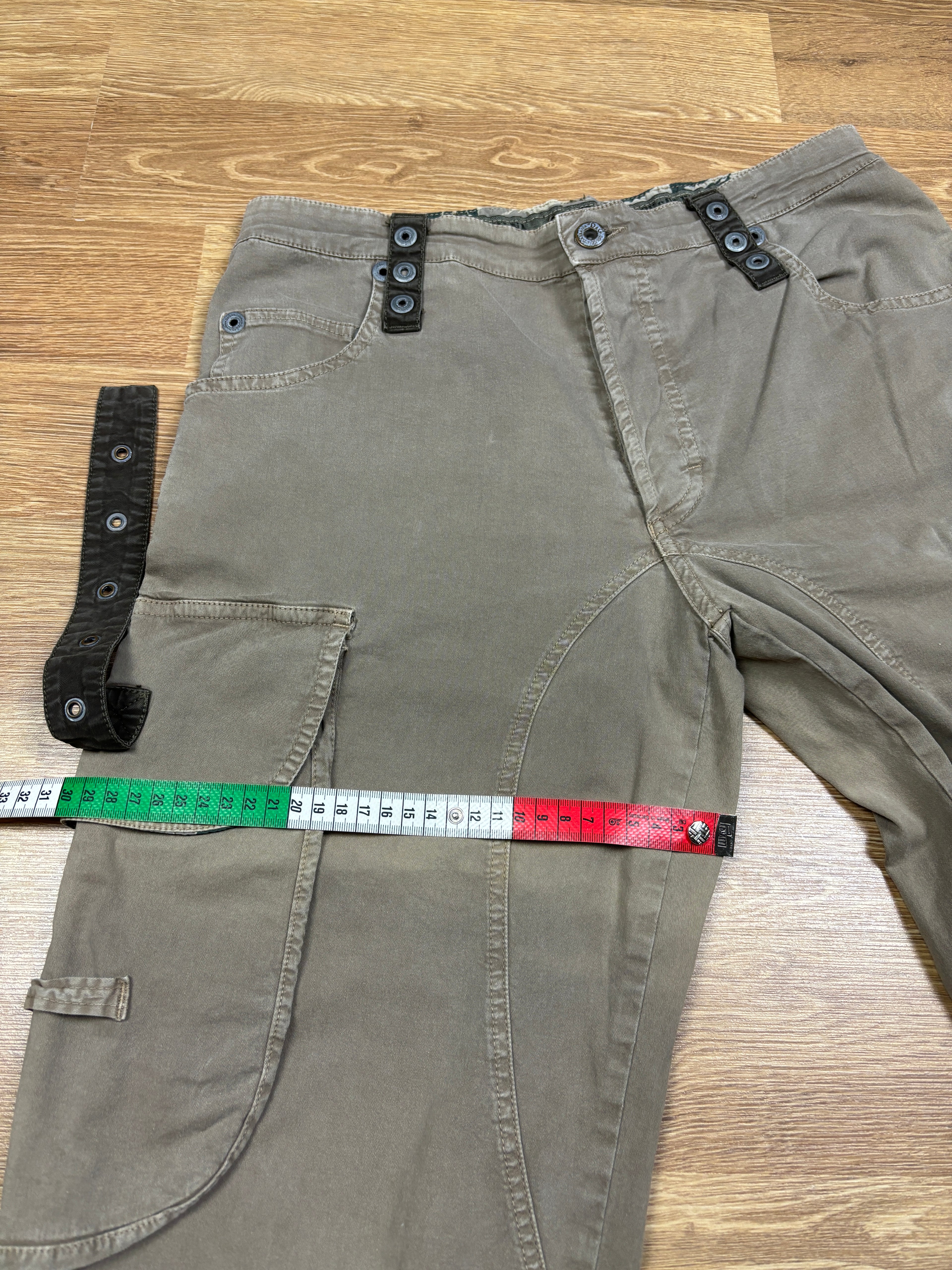 SS2003 Dolce & Gabbana Bondage Cargo Shorts