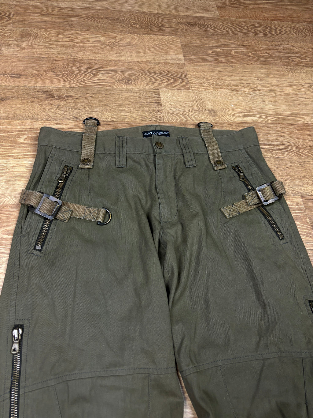 Dolce & Gabbana AW2003 Runway Utility Cargo Pants
