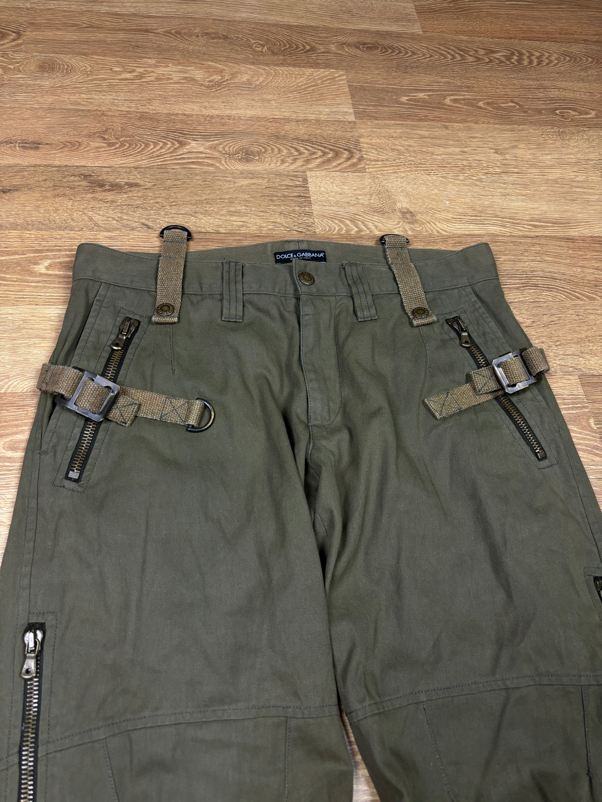 Dolce & Gabbana AW2003 Runway Utility Cargo Pants