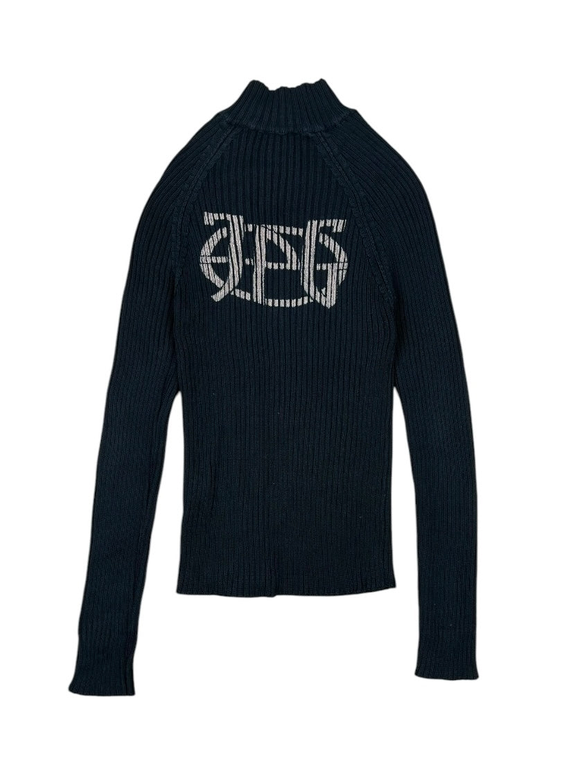 2000s Jean Paul Gaultier Asymmetrical Zip Knit