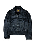 Chaqueta de cuero resistente de piel de vacuno Diesel vintage