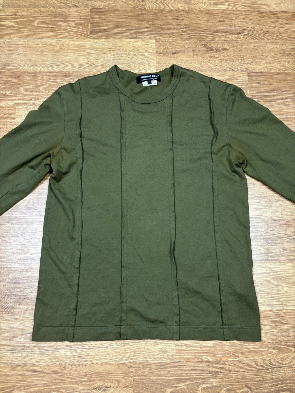 2020 Comme Des Garçons Homme Deux Paneled Longsleeve