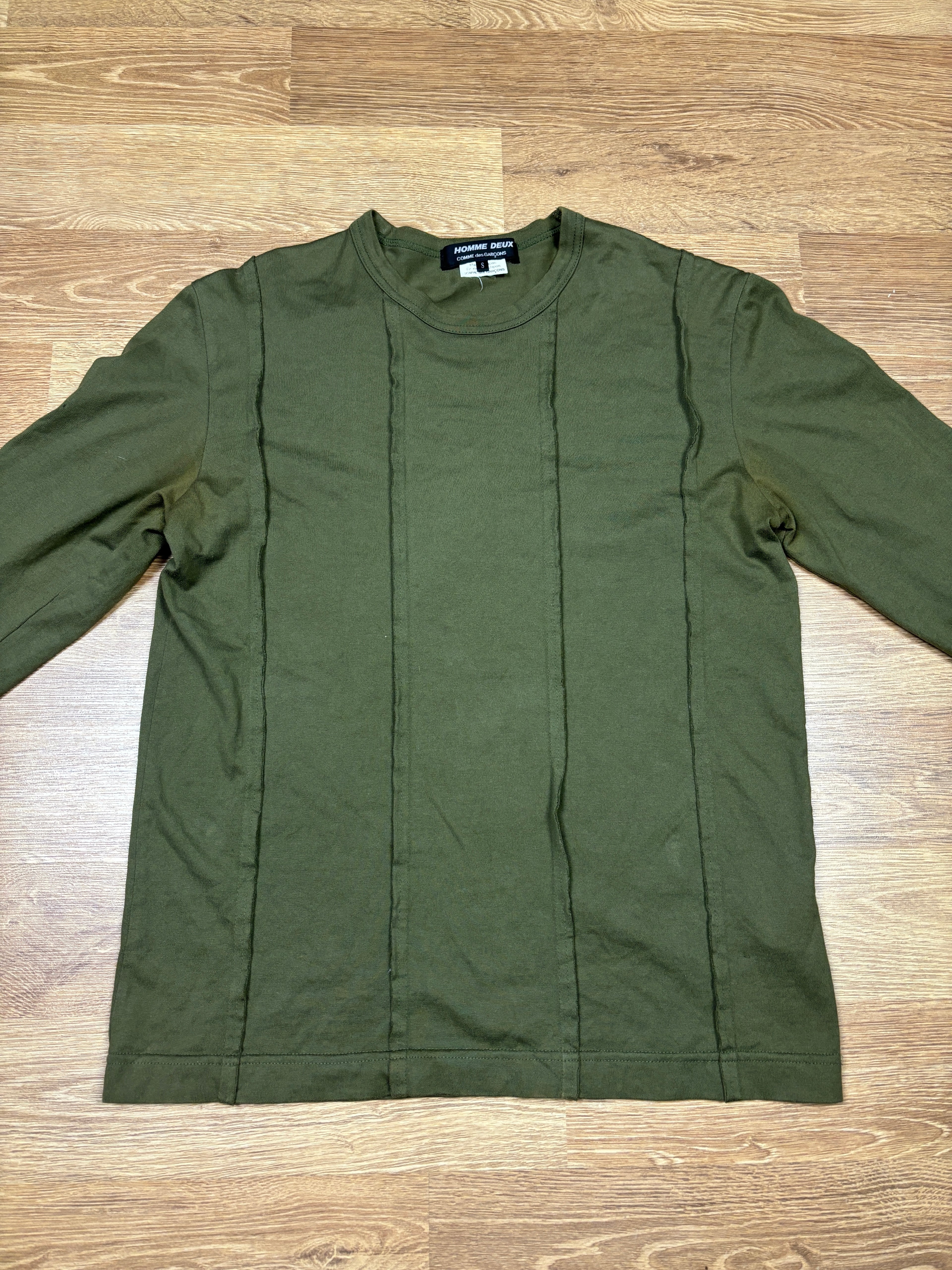 2020 Comme Des Garçons Homme Deux Paneled Longsleeve