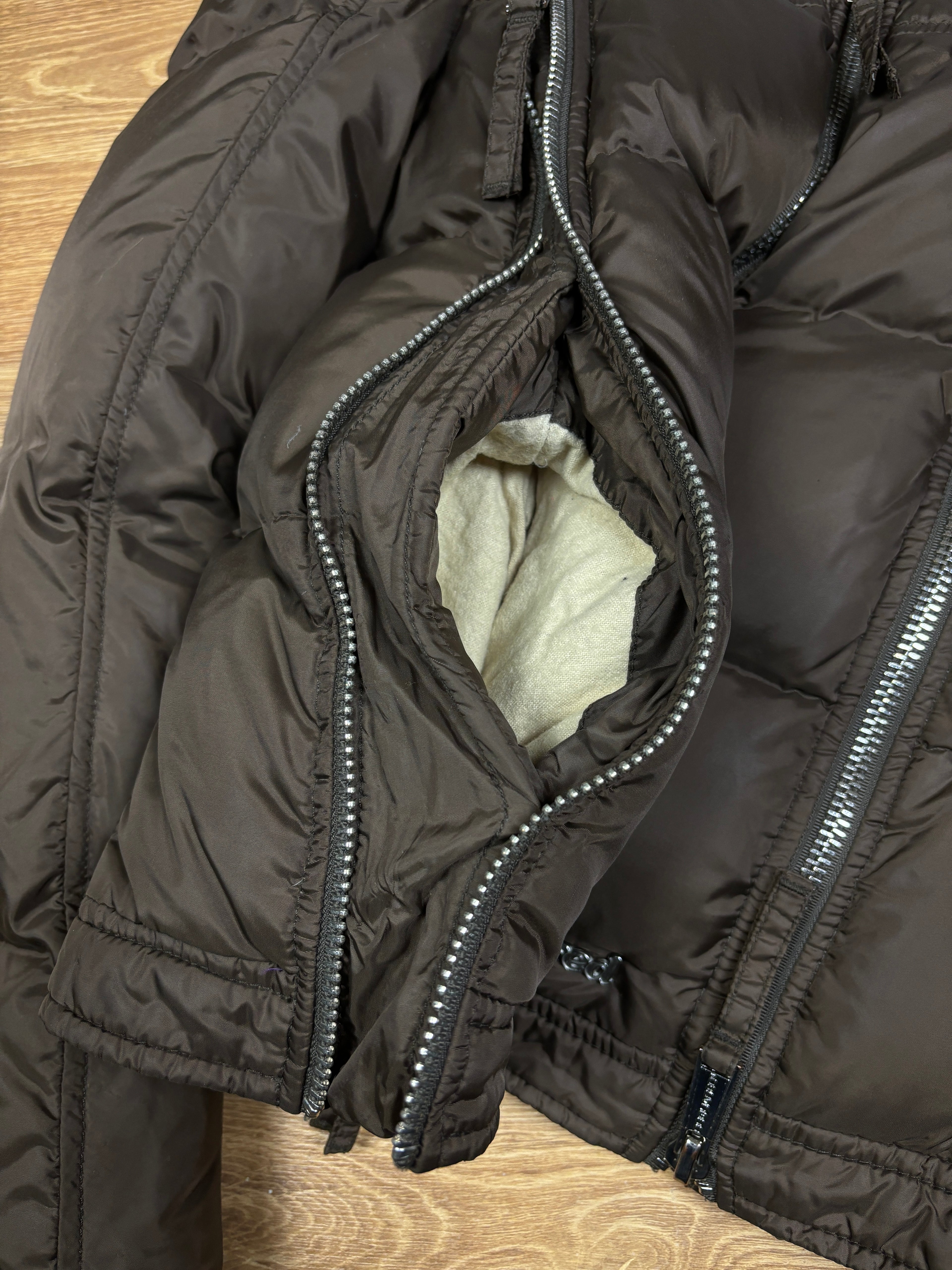 Dsquared2 Cropped Multi-Zip Puffer Jacket