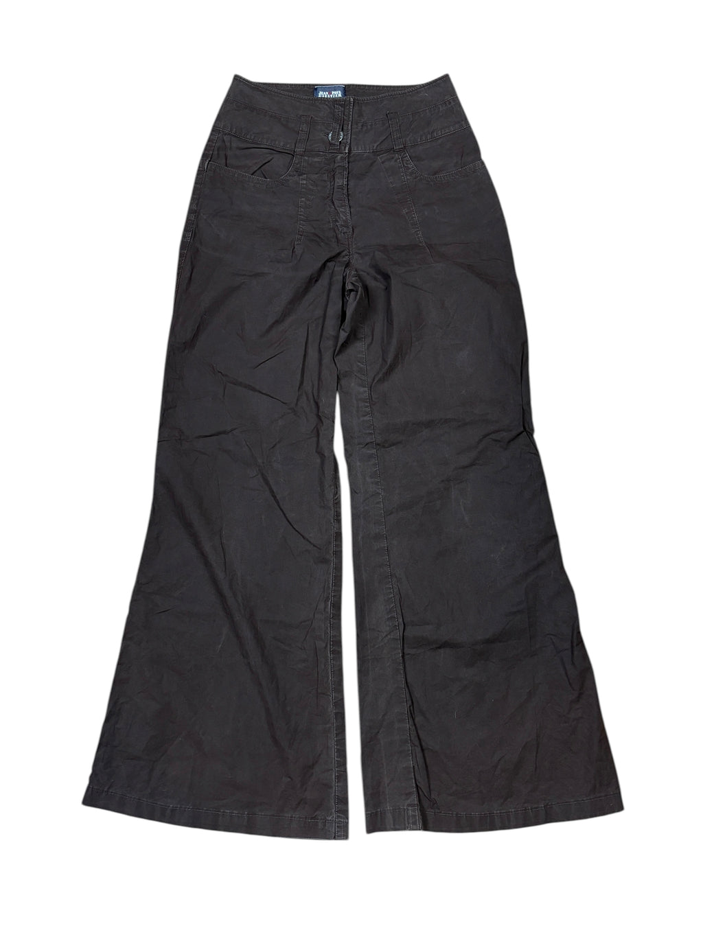 Jean Paul Gaultier Wide Leg Cotton Trousers