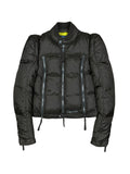 Dsquared2 Cropped Multi-Zip Puffer Jacket