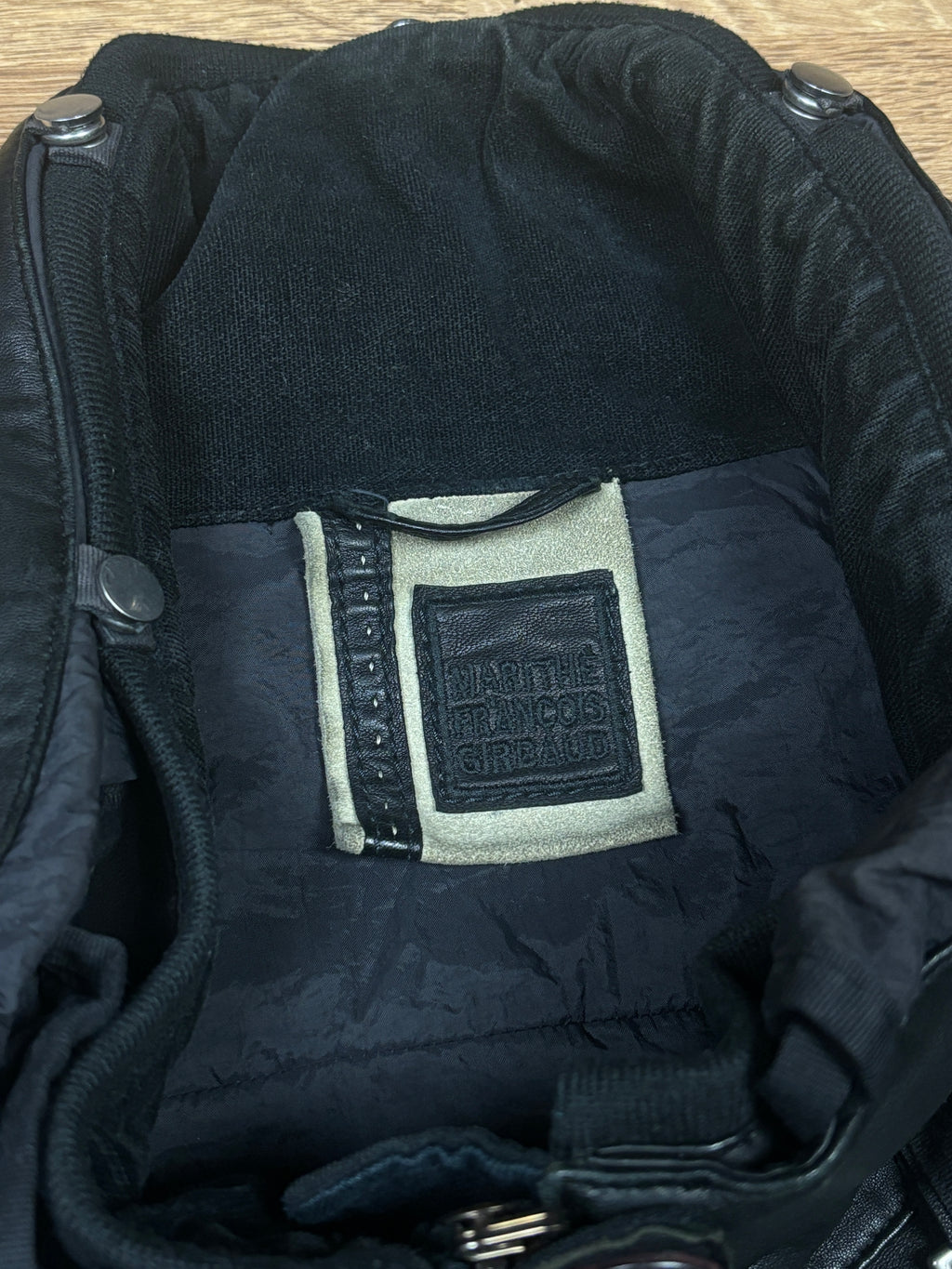 2000s Marithé + François Girbaud Lamb Leather Bondage Jacket