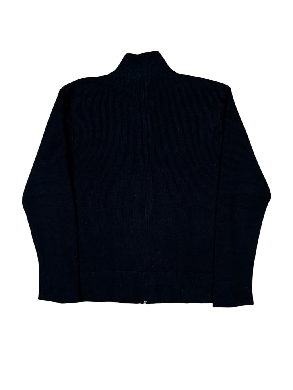 2000s Diesel Woolen Goth Logo Zip Up Knit