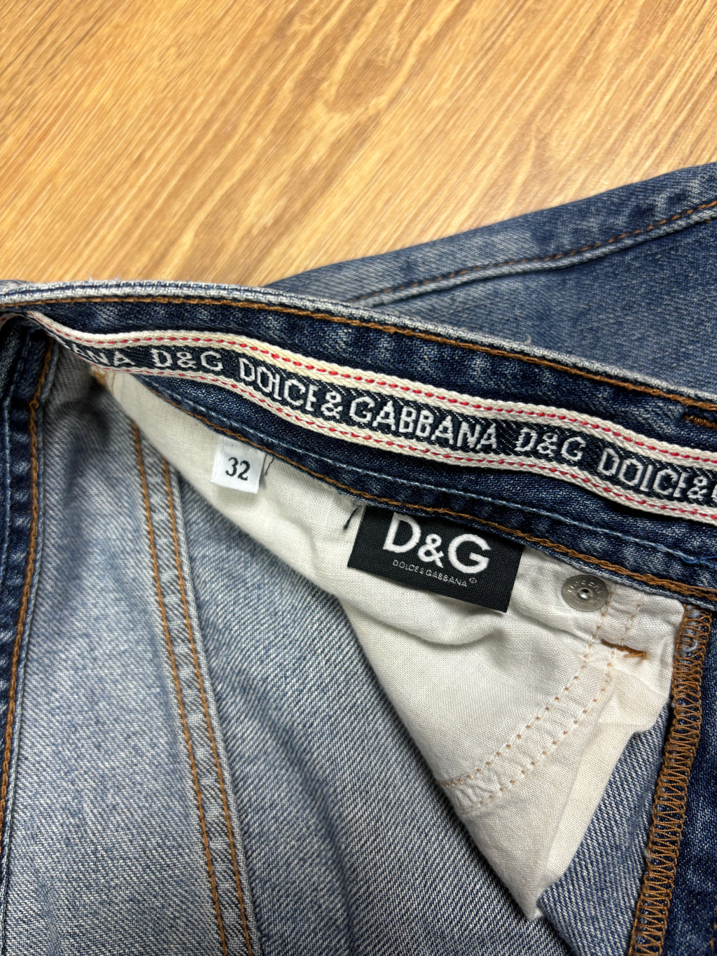 2000s Dolce & Gabbana Distressed Denim Jeans