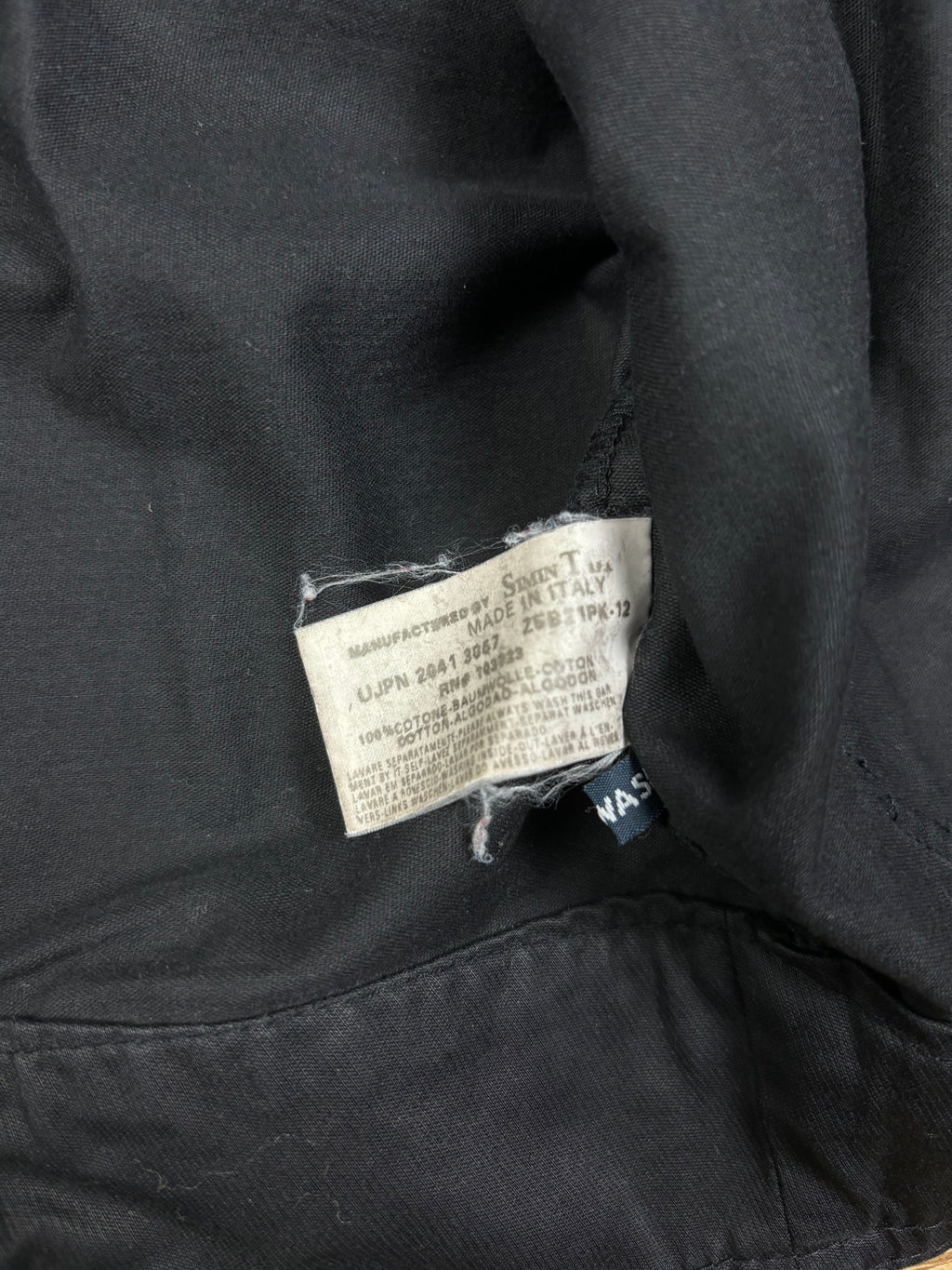 Chaqueta corta con múltiples cremalleras Armani Jeans de los 2000