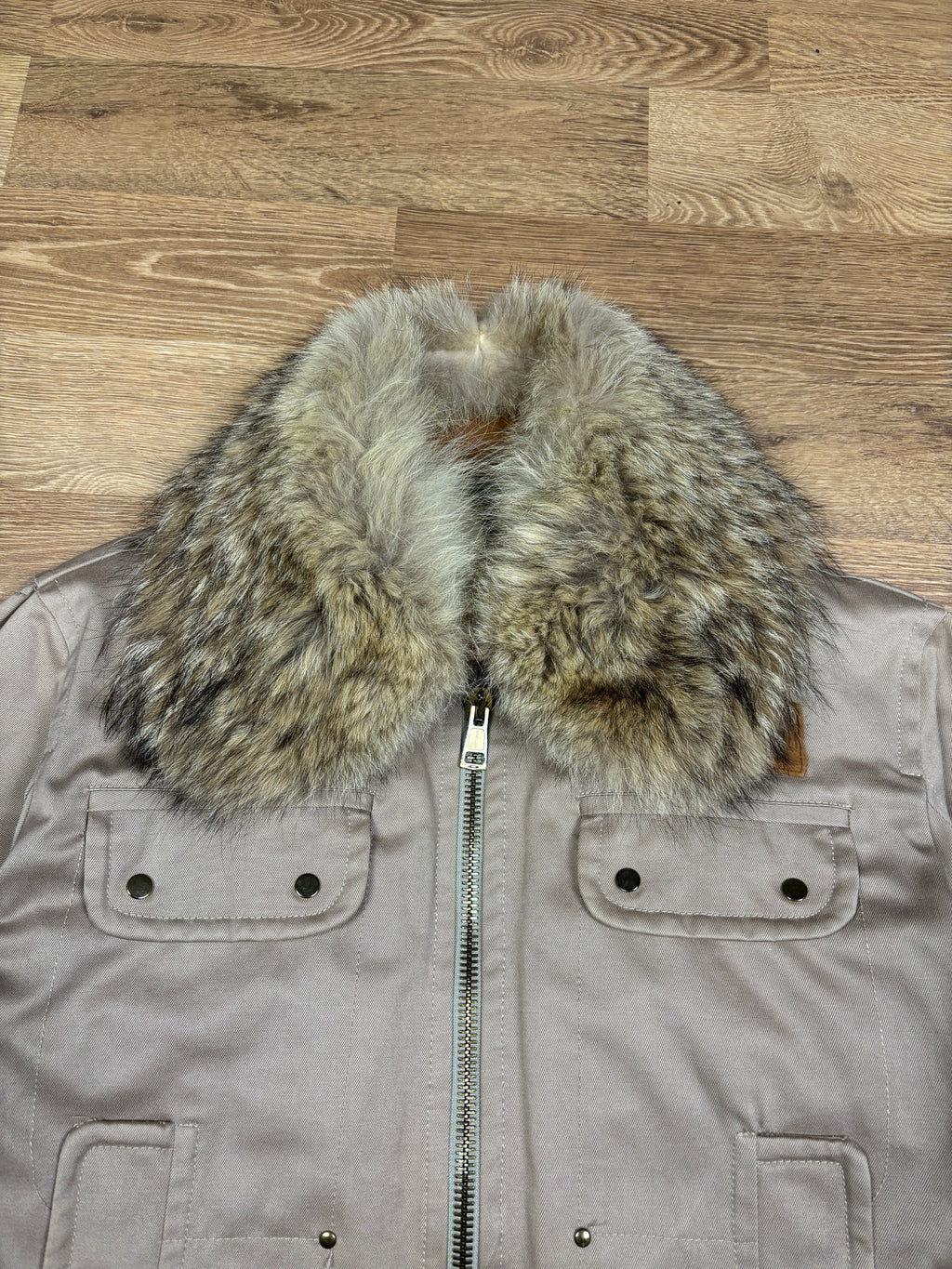 Dsquared2 AW2002 Runway Fur Collar Bomber Jacket