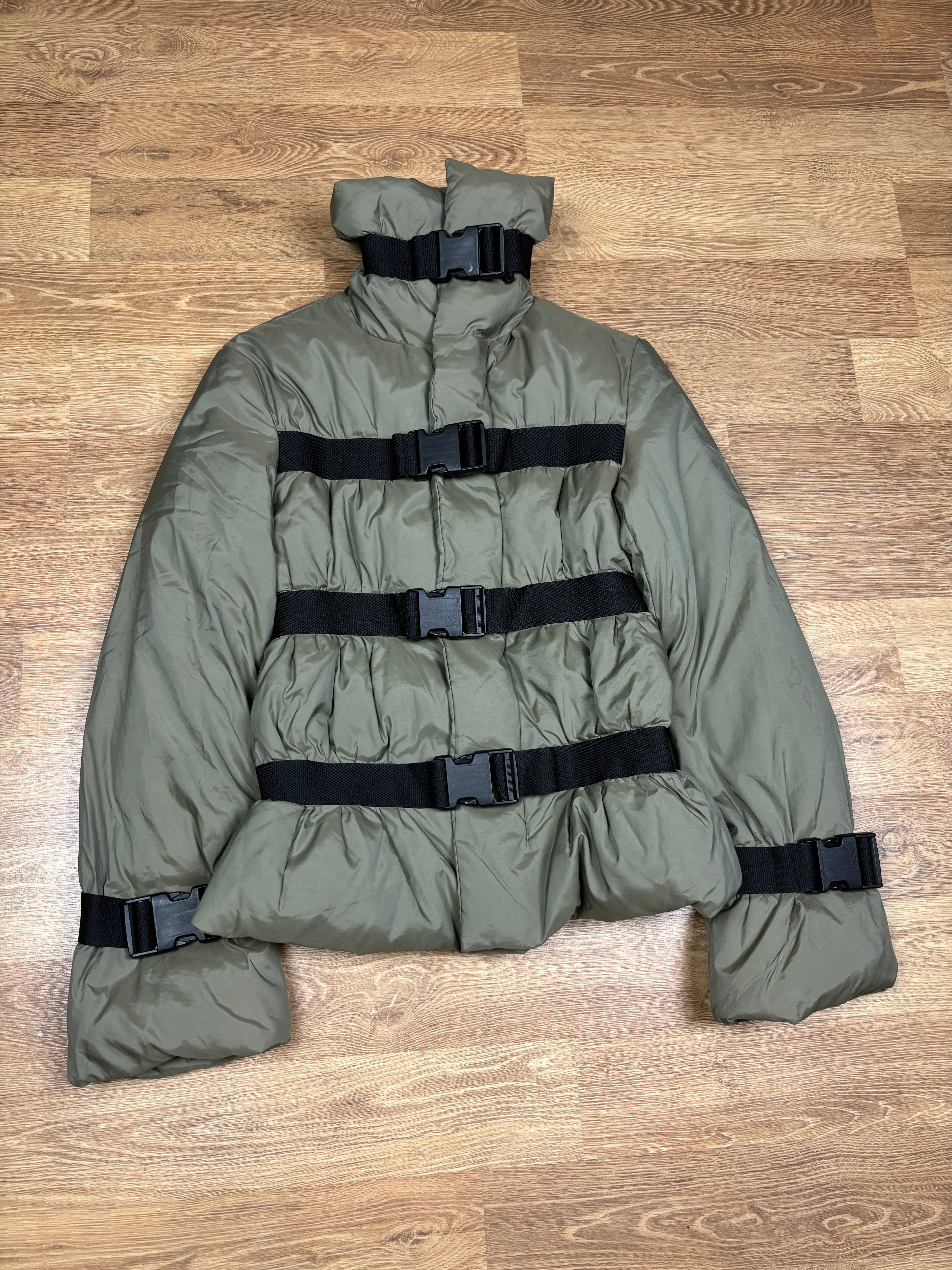 FW2003 Jean Paul Gaultier Bondage Puffer Jacket