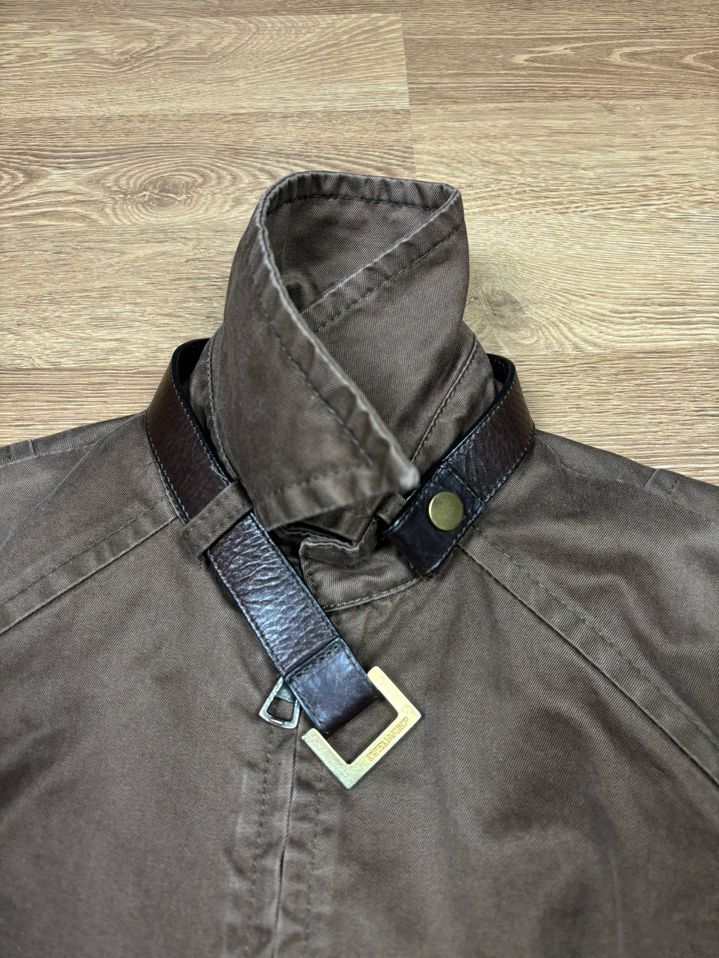 Dsquared2 AW2003 Leather Harness Bondage Jacket