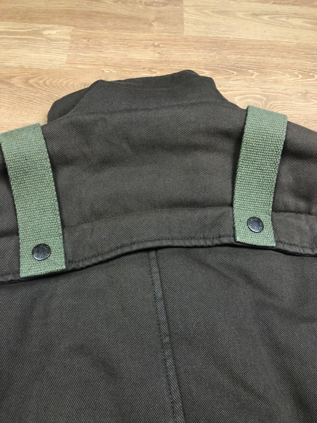 Dolce & Gabbana FW2003 Heavy Cargo Bondage Jacket