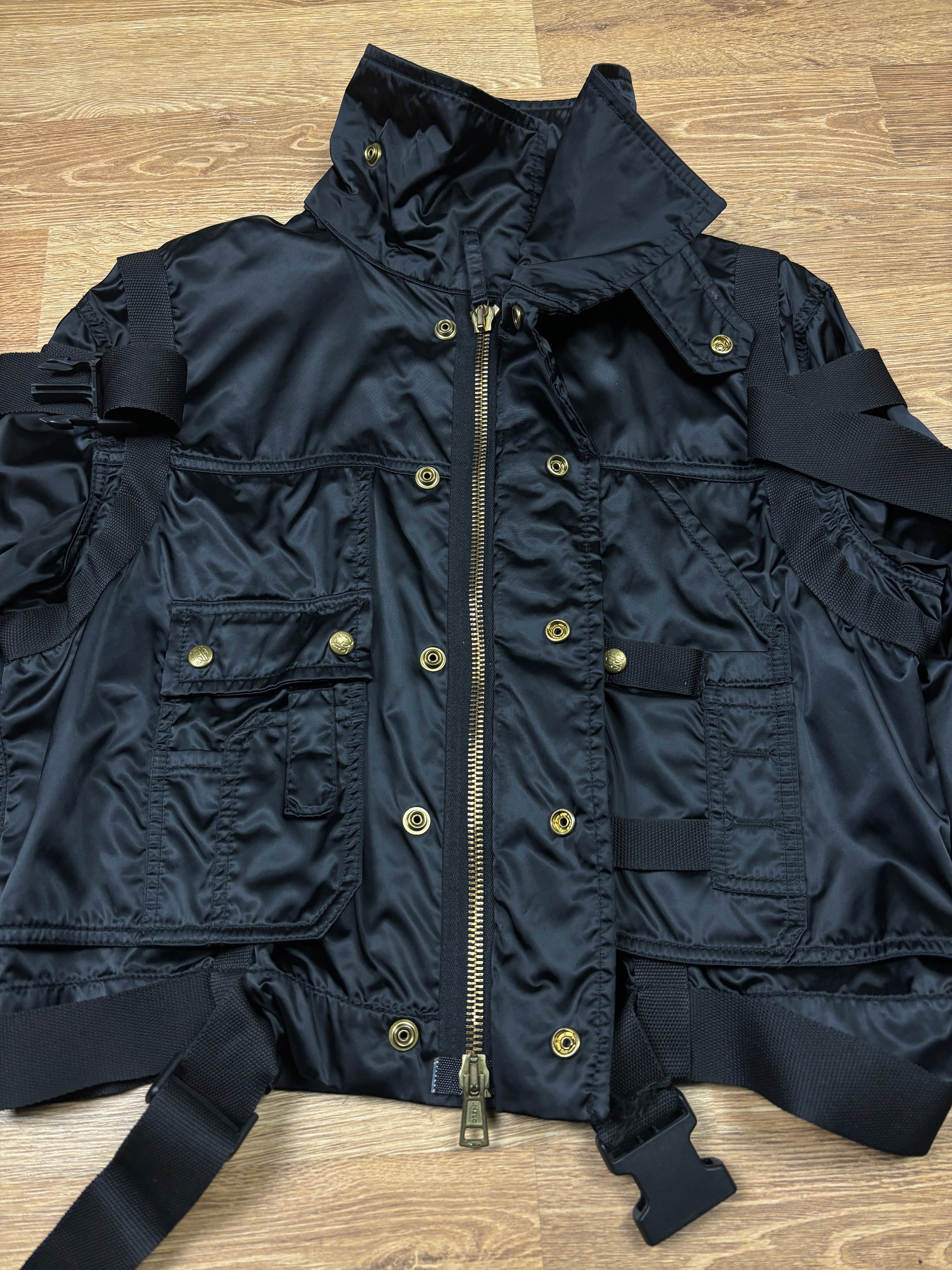 Jean Paul Gaultier AW2003 Tactical Bondage Nylon Jacket