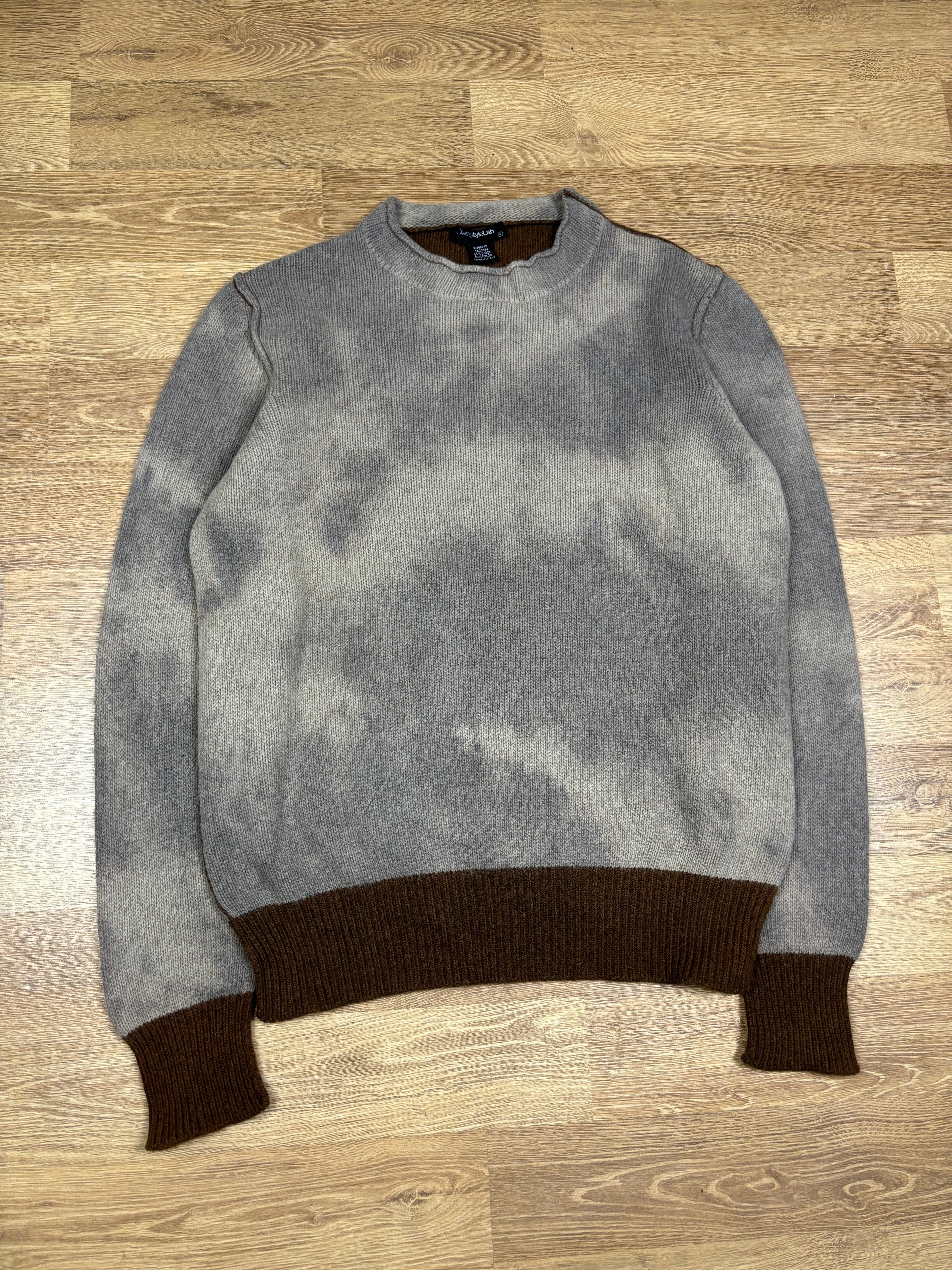 Diesel StyleLab Brown Wool Knit