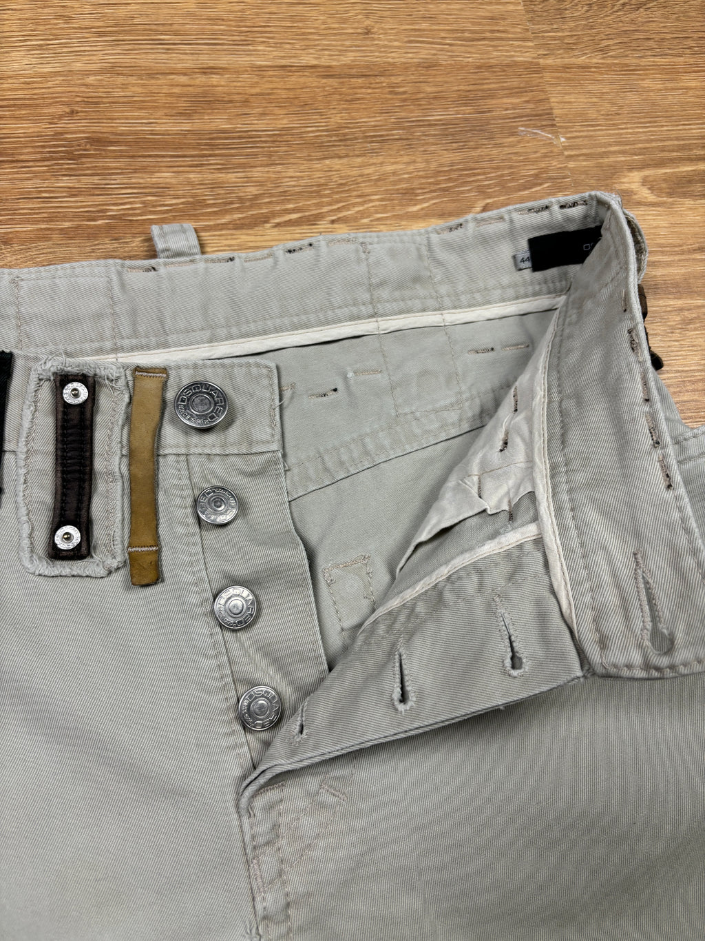Dsquared2 SS2005 Runway Multi Belt Loop Utility Pants
