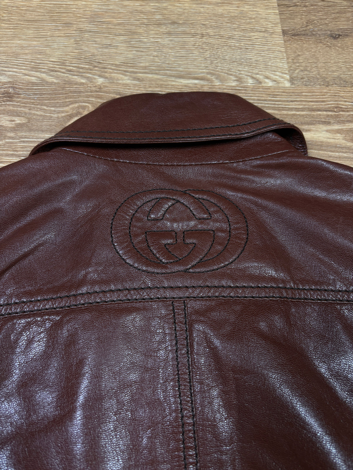 Gucci Frida Giannini Multipocket Leather Jacket