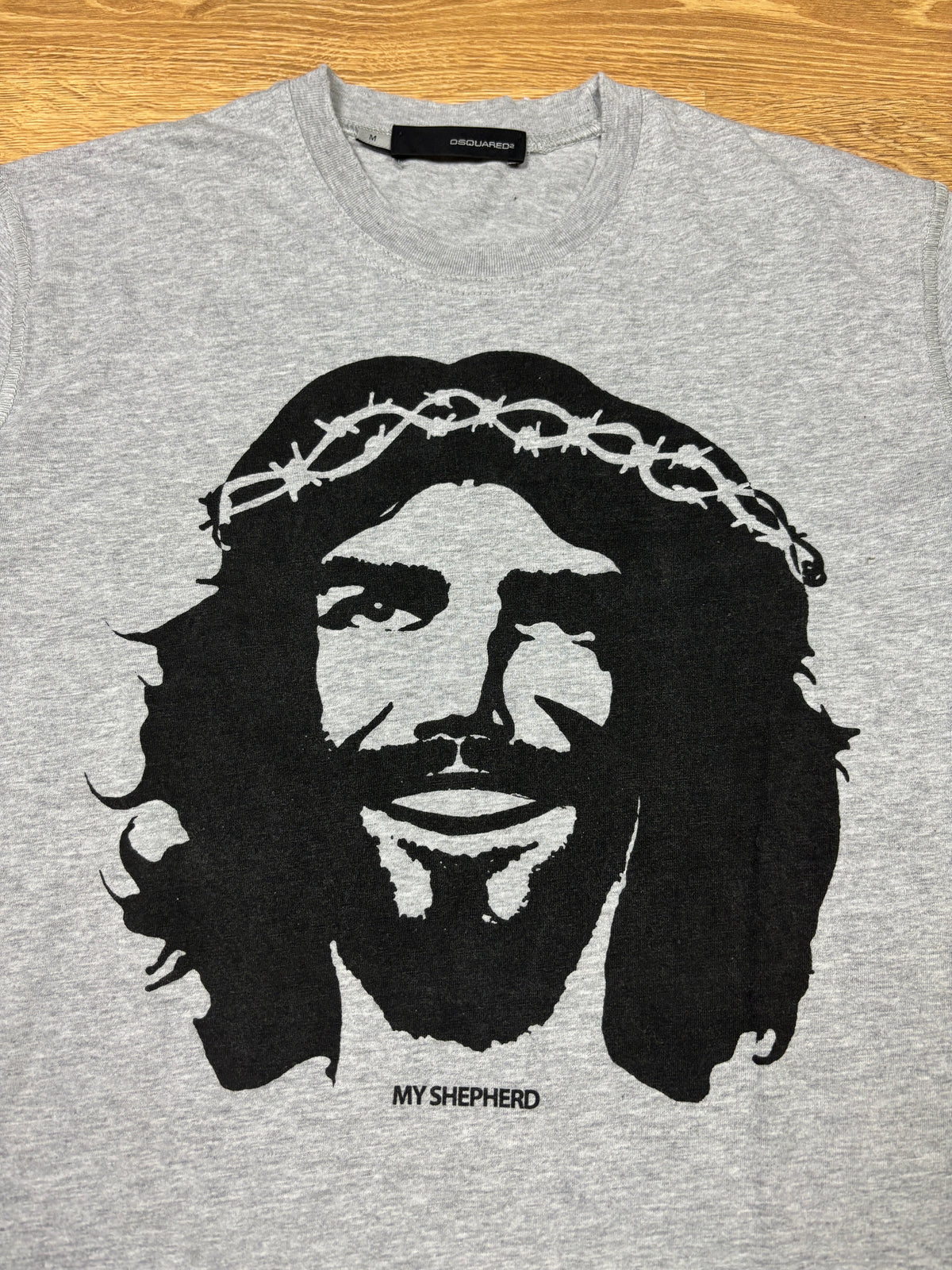 Dsquared2 AW2005 Jesus Graphic T-Shirt
