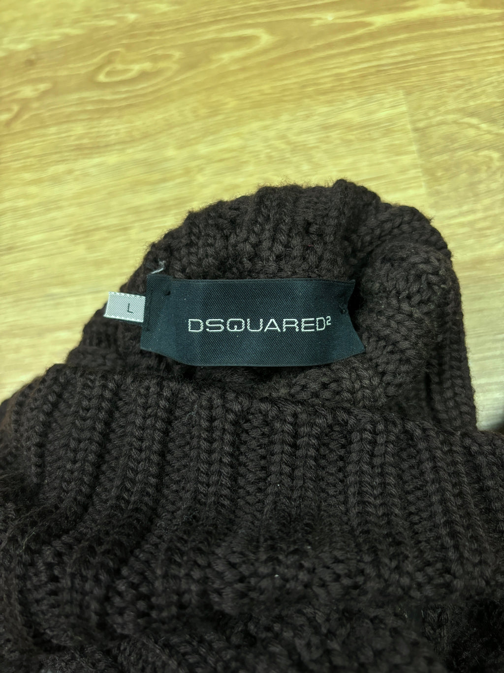 Dsquared2 AW2004 Runway Wool Turtleneck Sweater