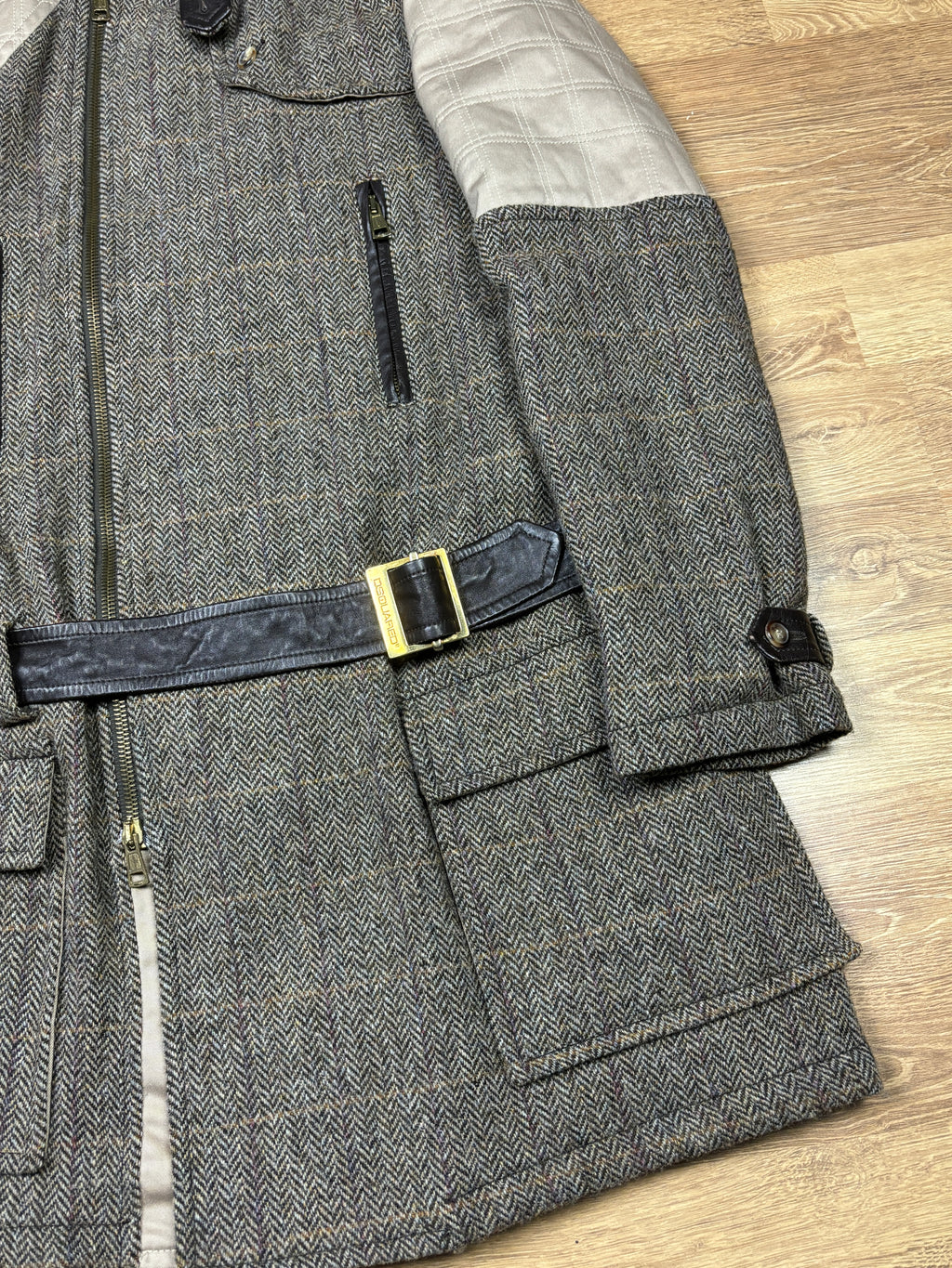 Dsquared2 AW2002 Runway Harris Tweed Wool Coat