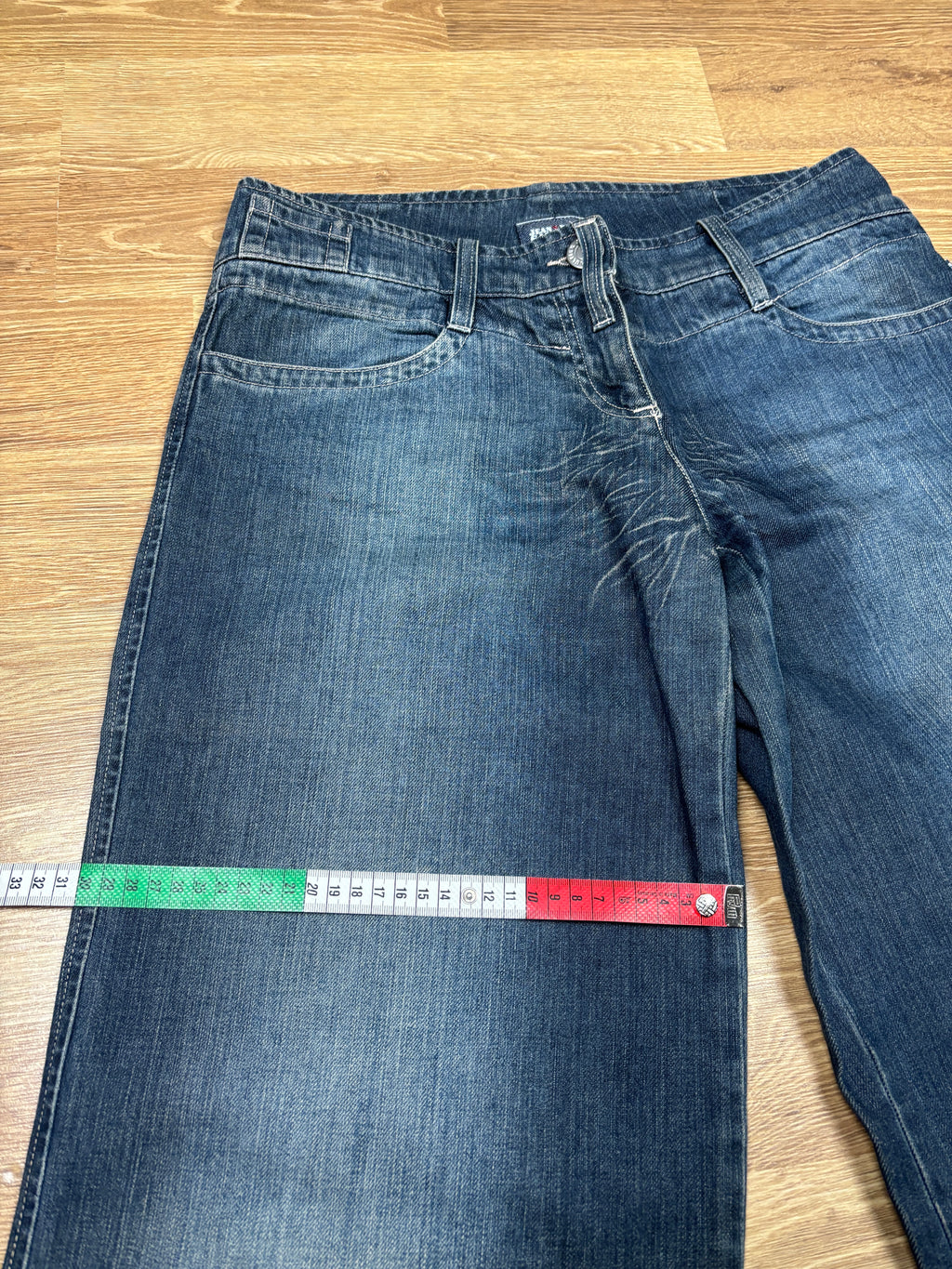 2000s Jean Paul Gaultier Wide Leg Denim Jeans