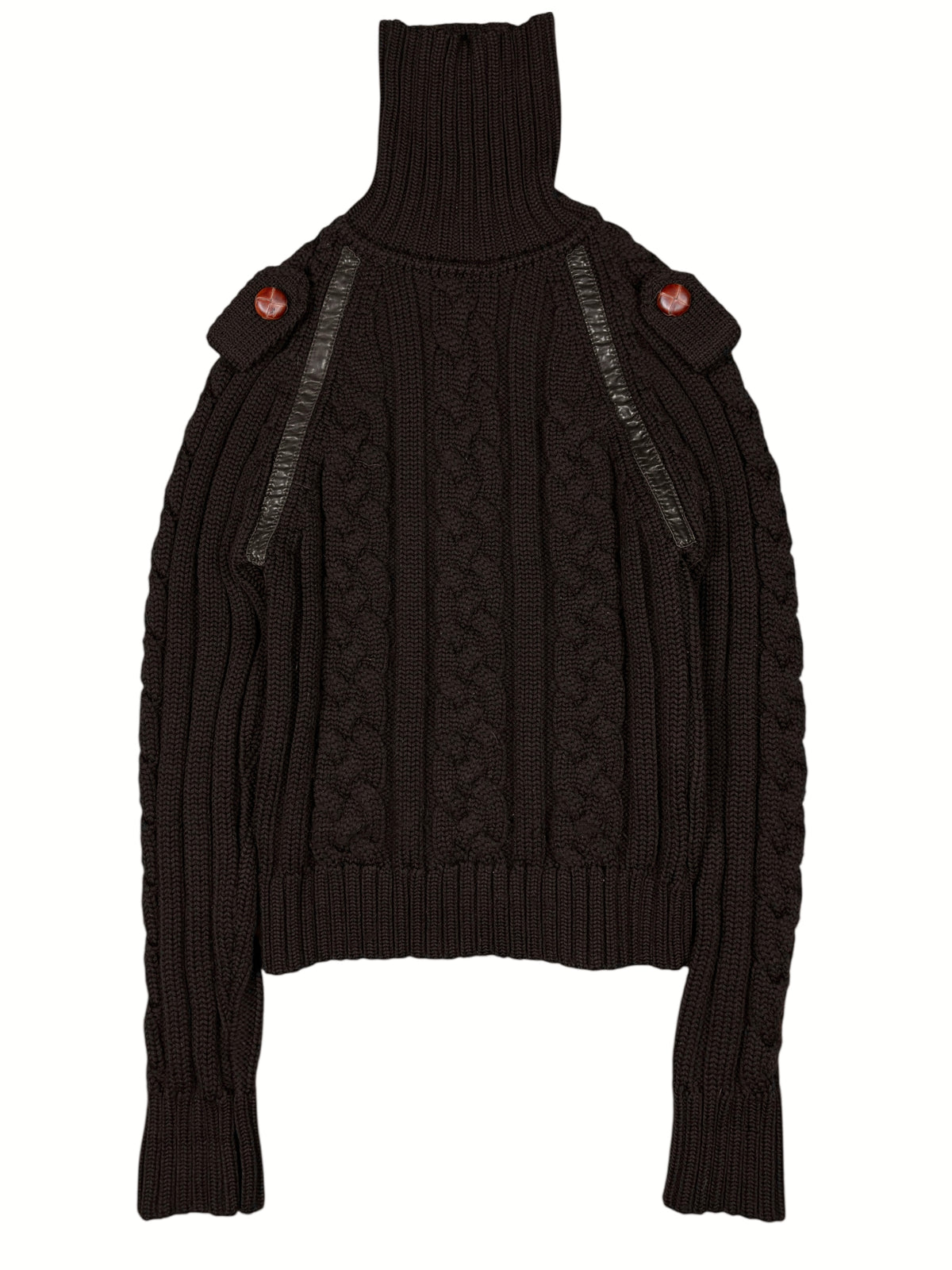 Dsquared2 AW2004 Runway Wool Turtleneck Sweater