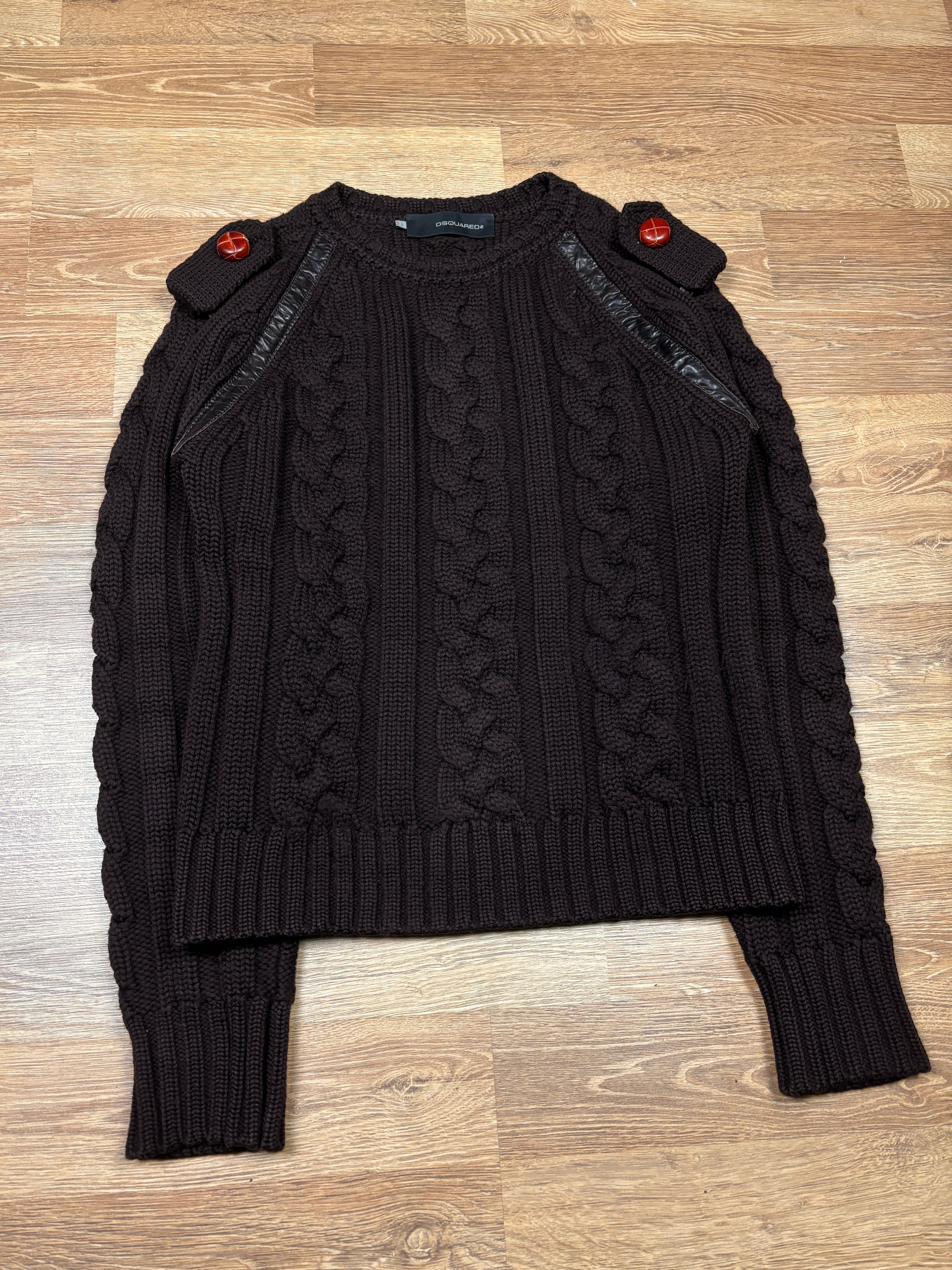 AW2004 Dsquared2 Runway Wool Knit Sweater