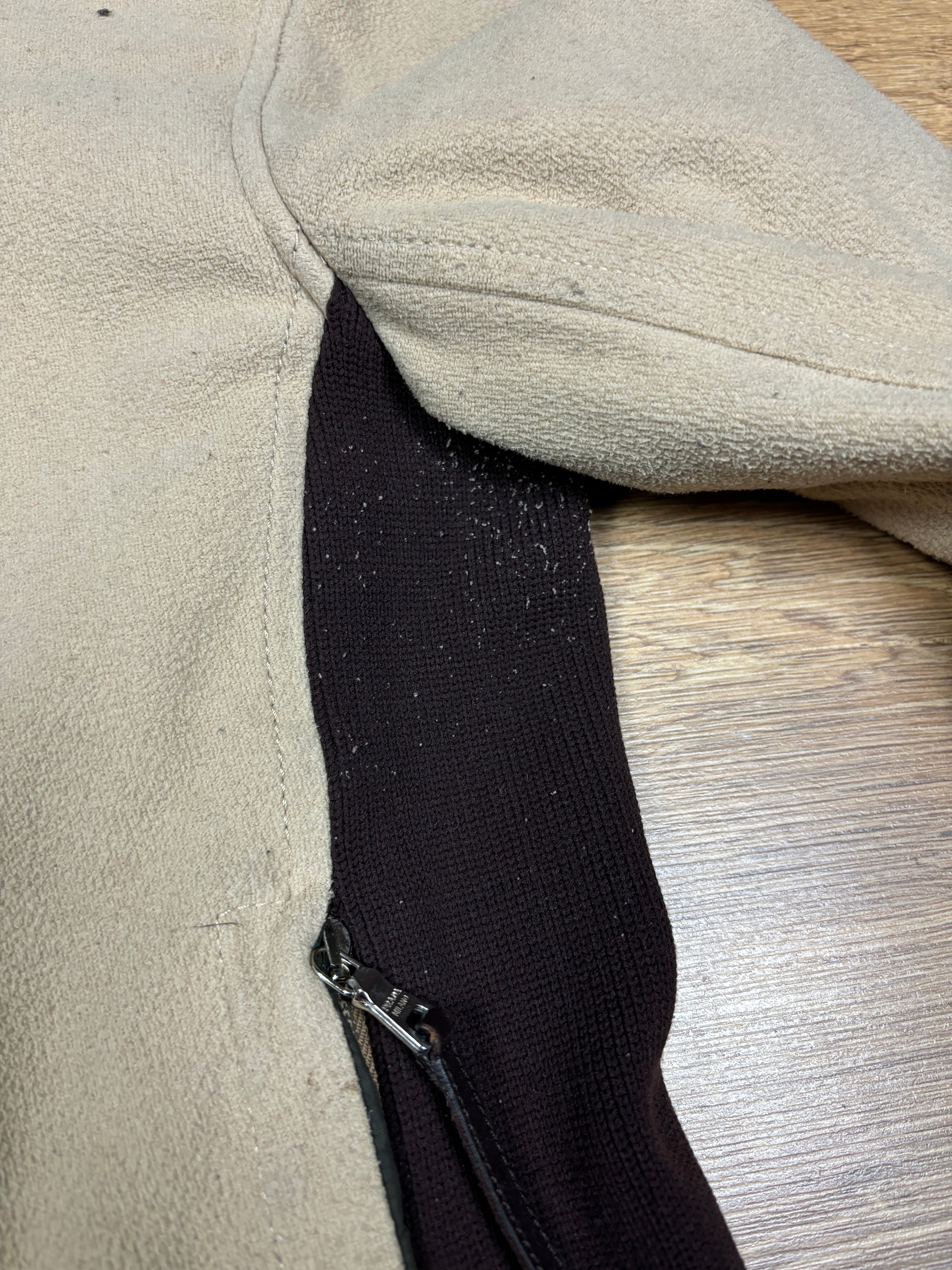 2000s Prada Fleece Scarf Jacket