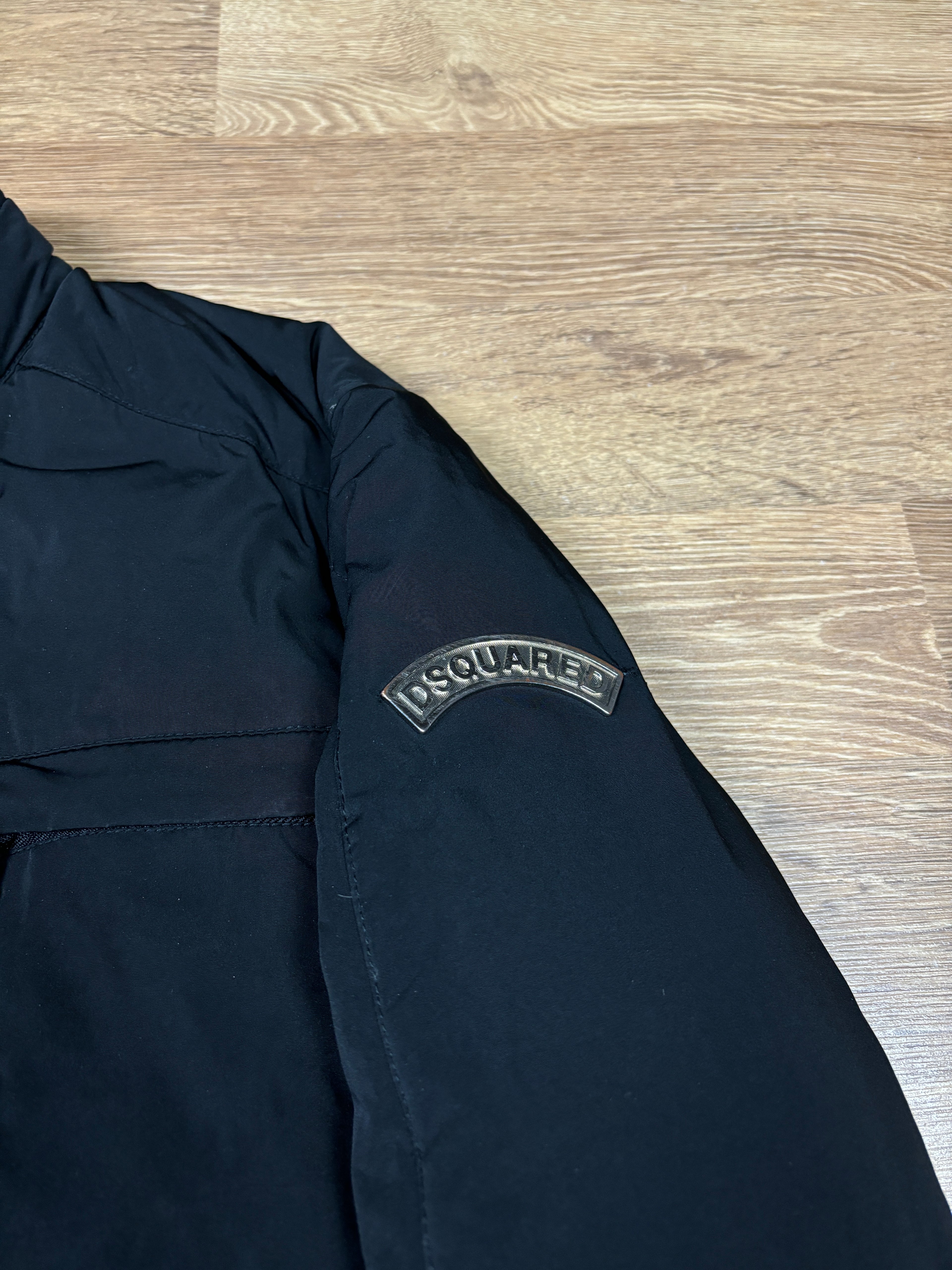 Chaqueta bomber Dsquared2 de plumón utilitaria multirremallera