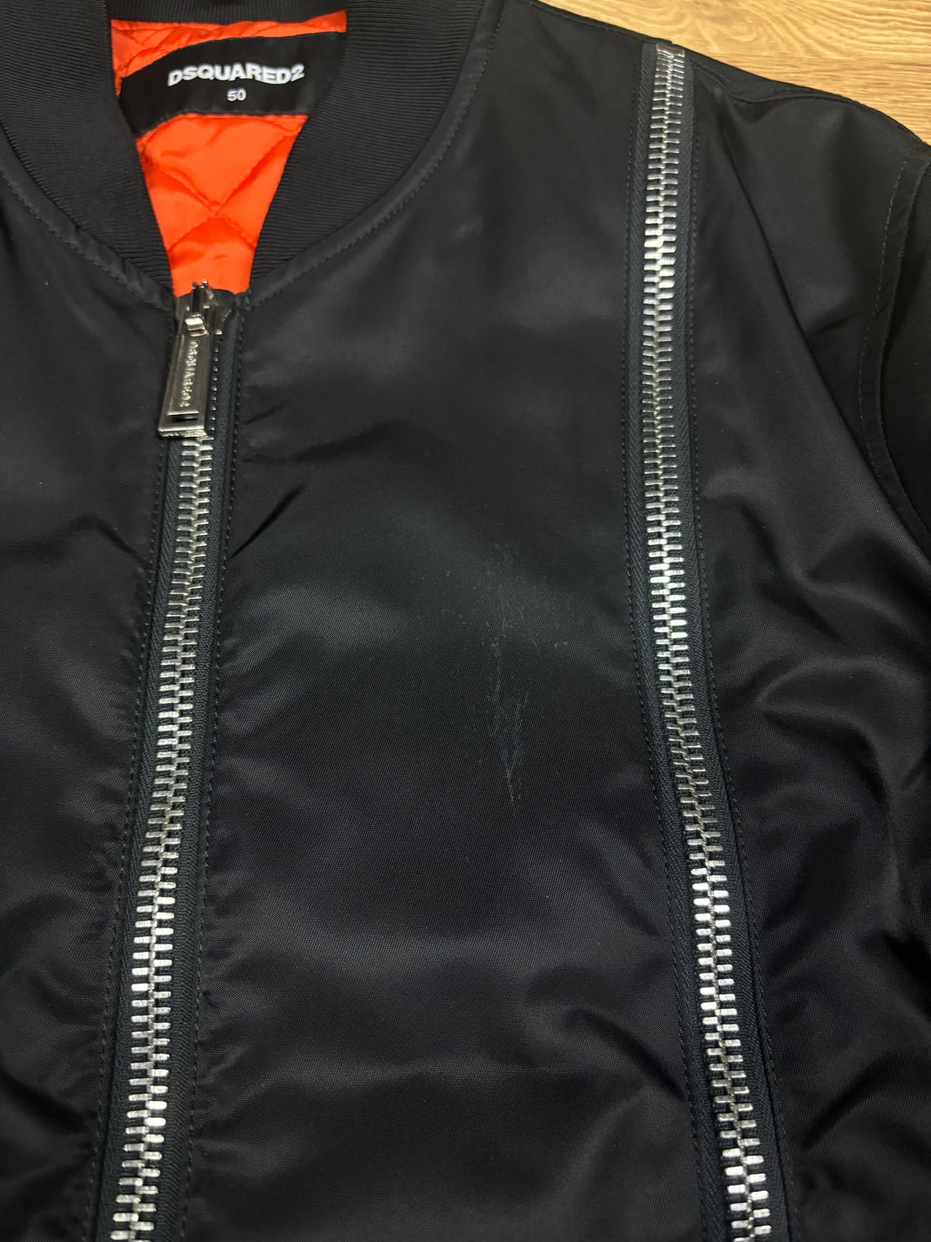Chaqueta Bomber Dsquared2 Multicremallera