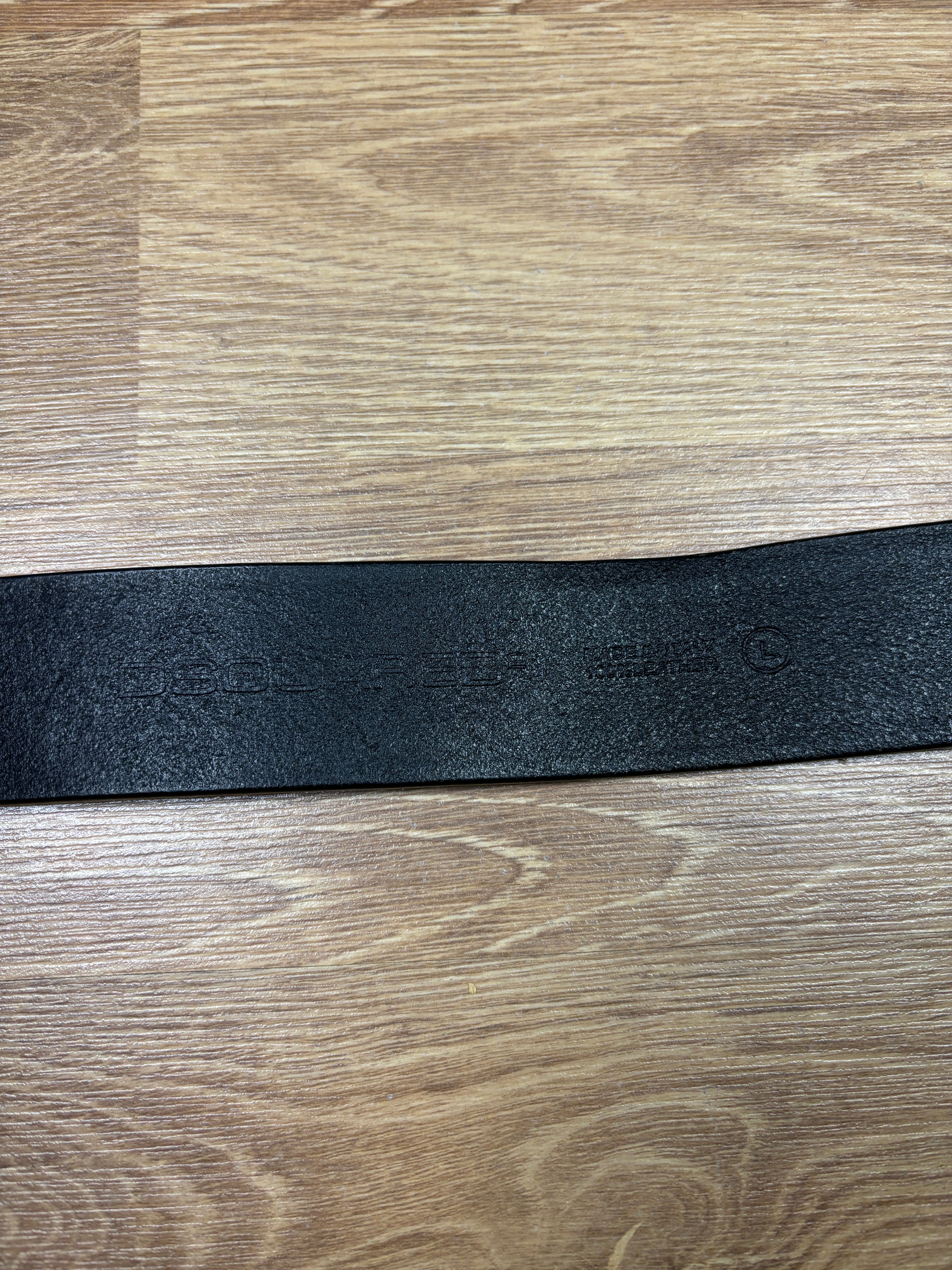 Dsquared2 “Lord²” Logo Leather Belt