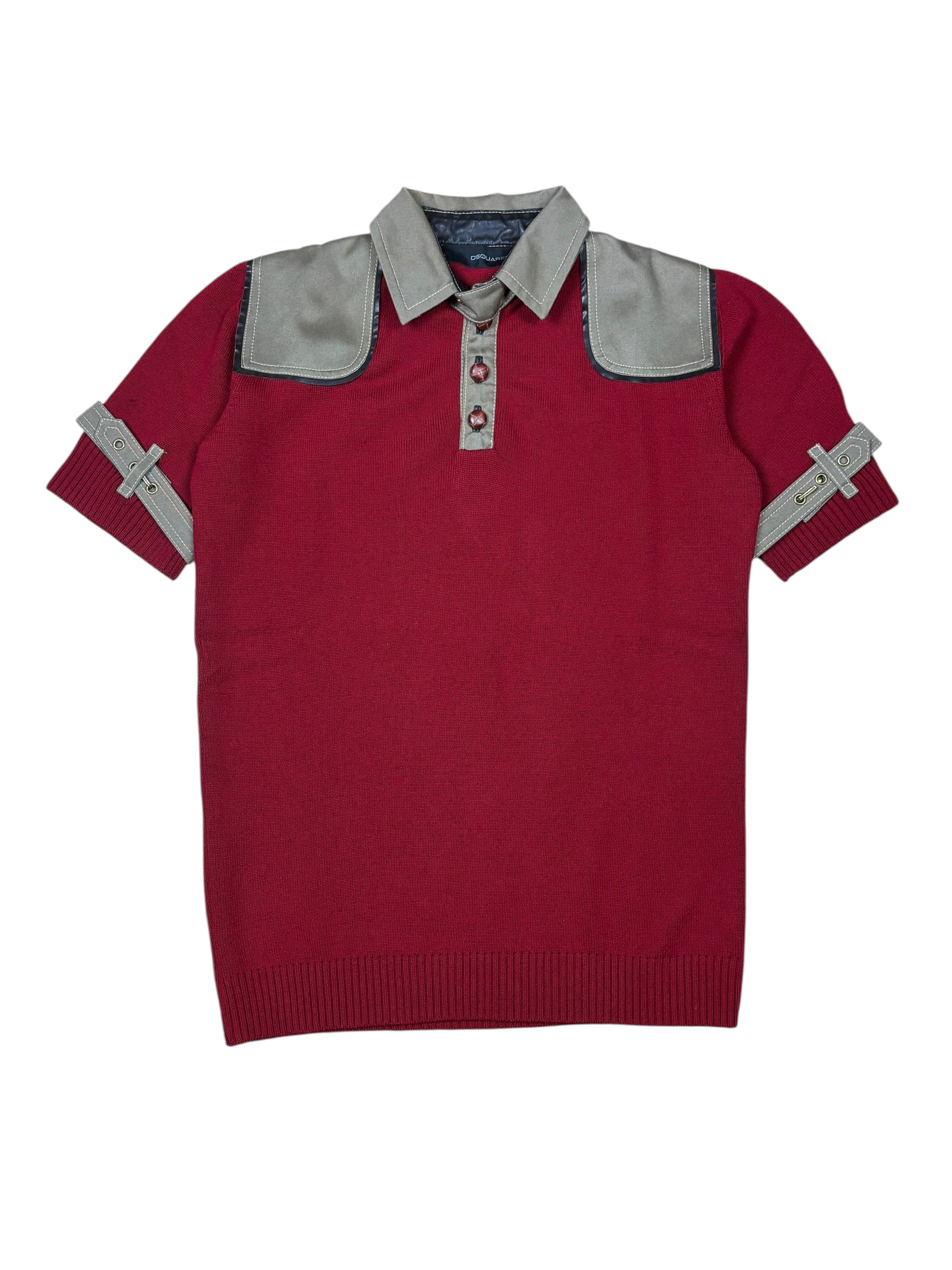 AW2004 Dsquared2 Runway Wool Knit Polo