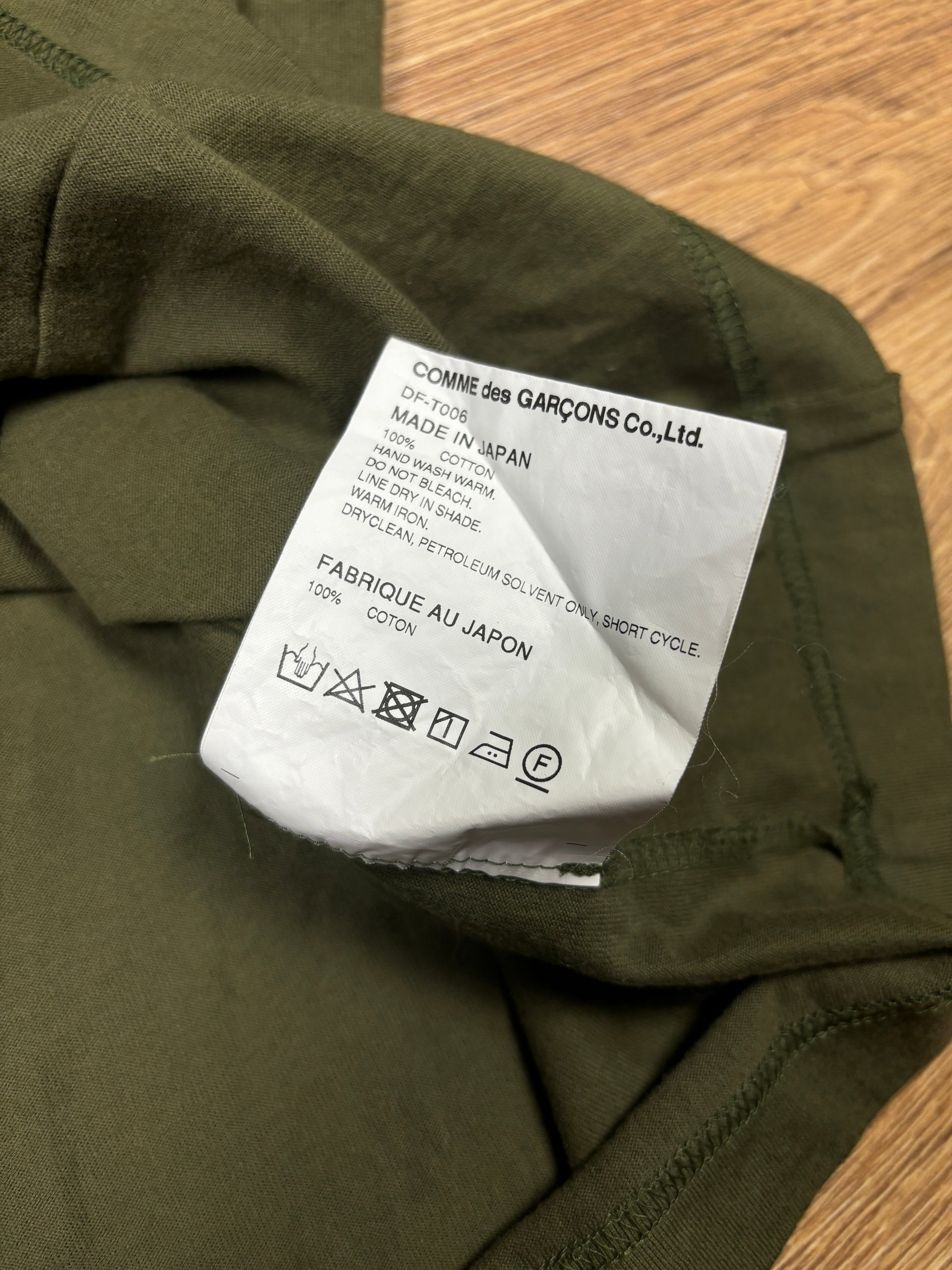 2020 Comme Des Garçons Homme Deux Paneled Longsleeve