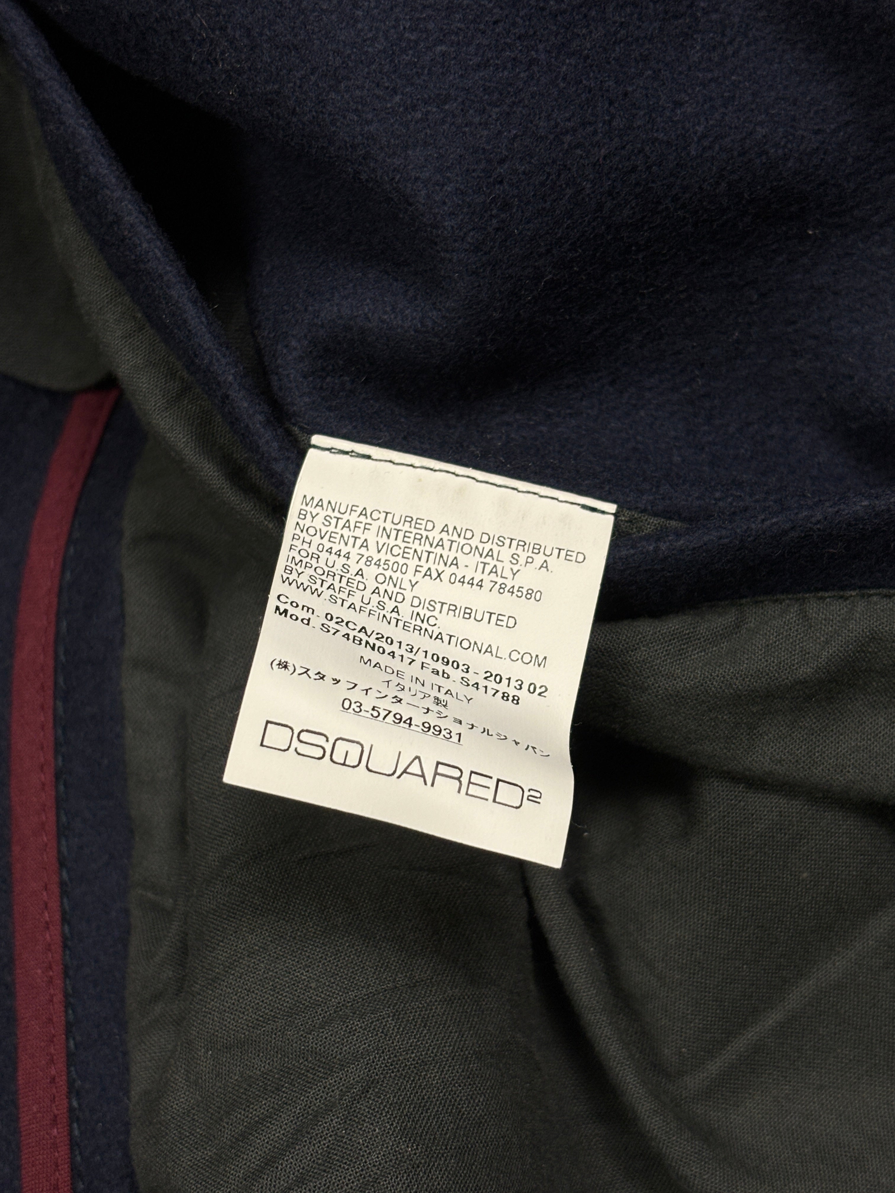 Dsquared2 AW2013 Double Breasted Wool Jacket