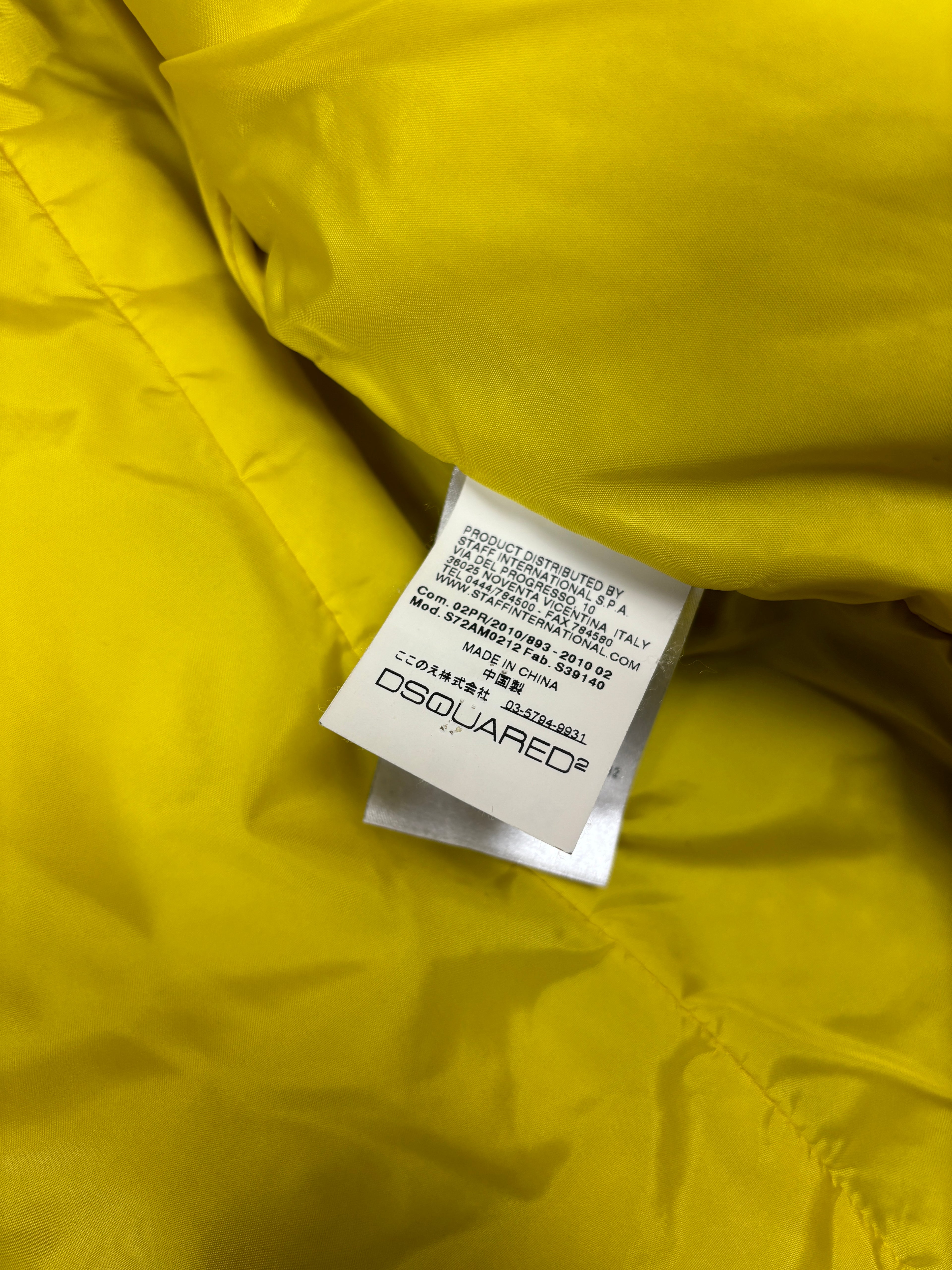 Dsquared2 Cropped Multi-Zip Puffer Jacket