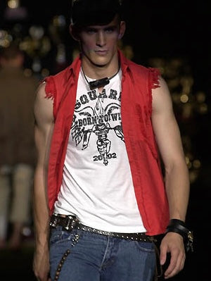 Dsquared2 SS2002 Runway Sleeveless Top