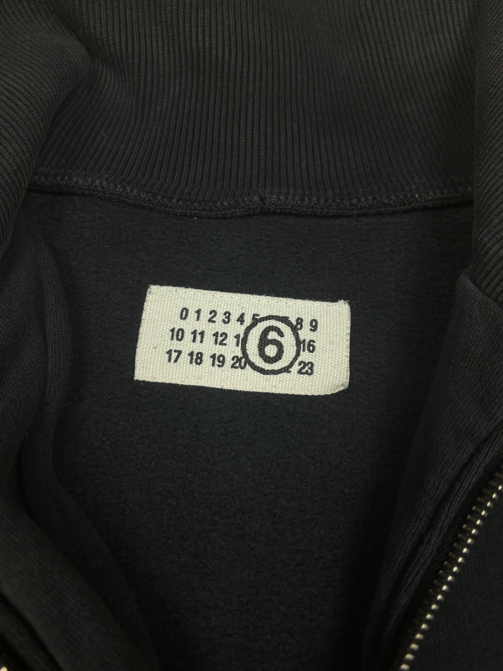 MM6 Maison Margiela suéter con múltiples cremalleras